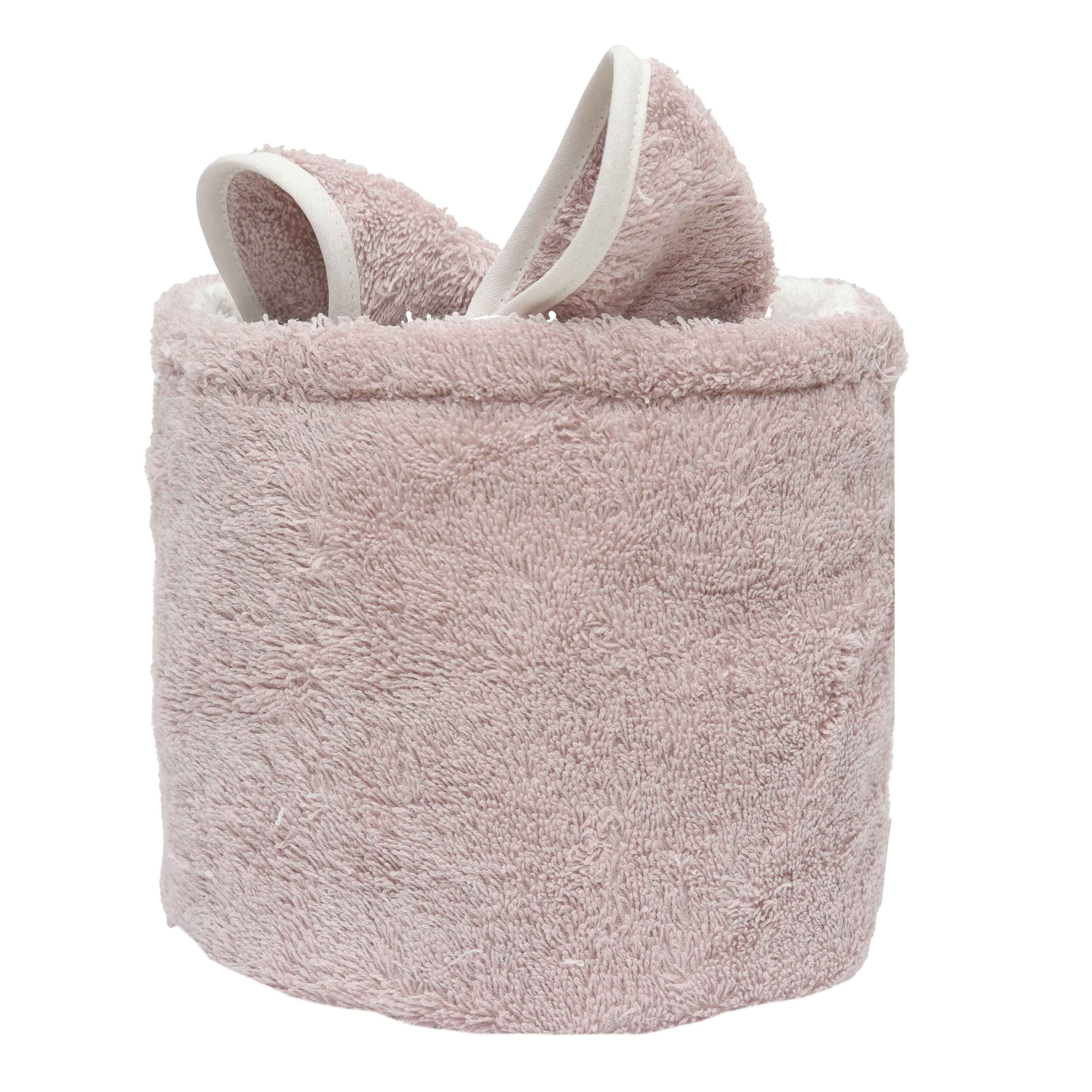 Terry Washcloth Basket