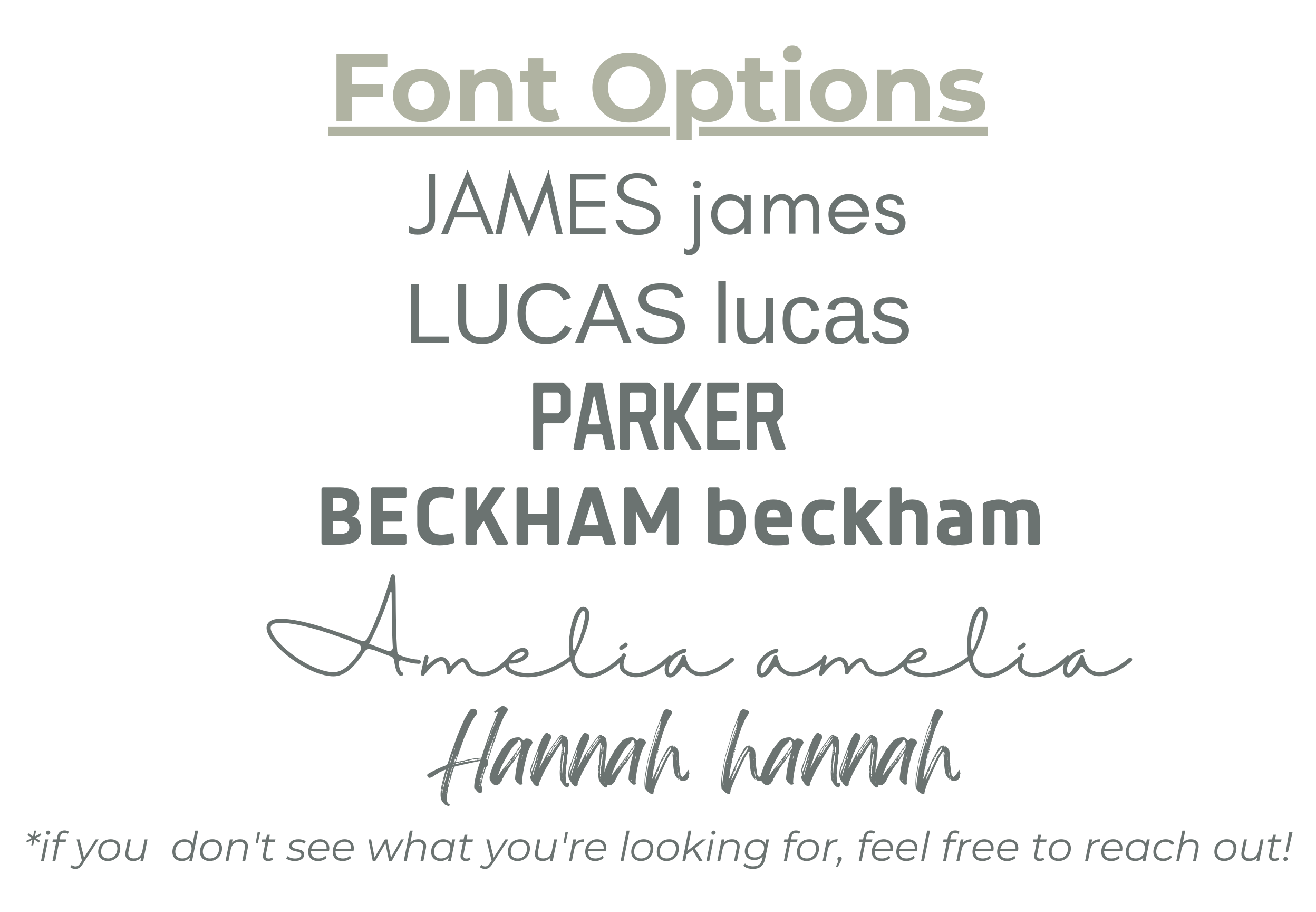 Custom Canvas Name Banner