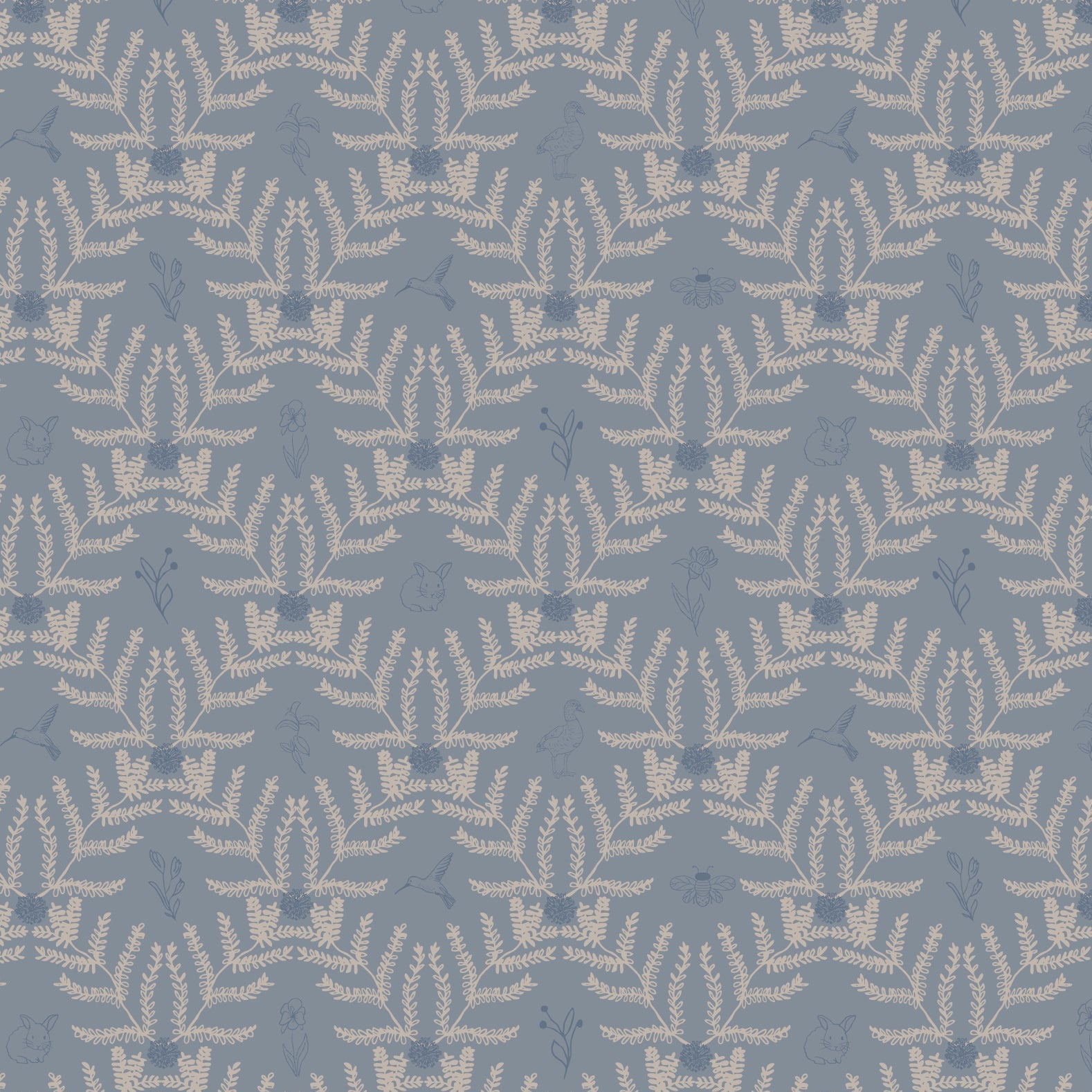 Navie Wallpaper By Hannah Langford Design