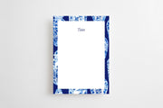 Navy Ginger Jar Notepad | Notepad By Josil Paperie