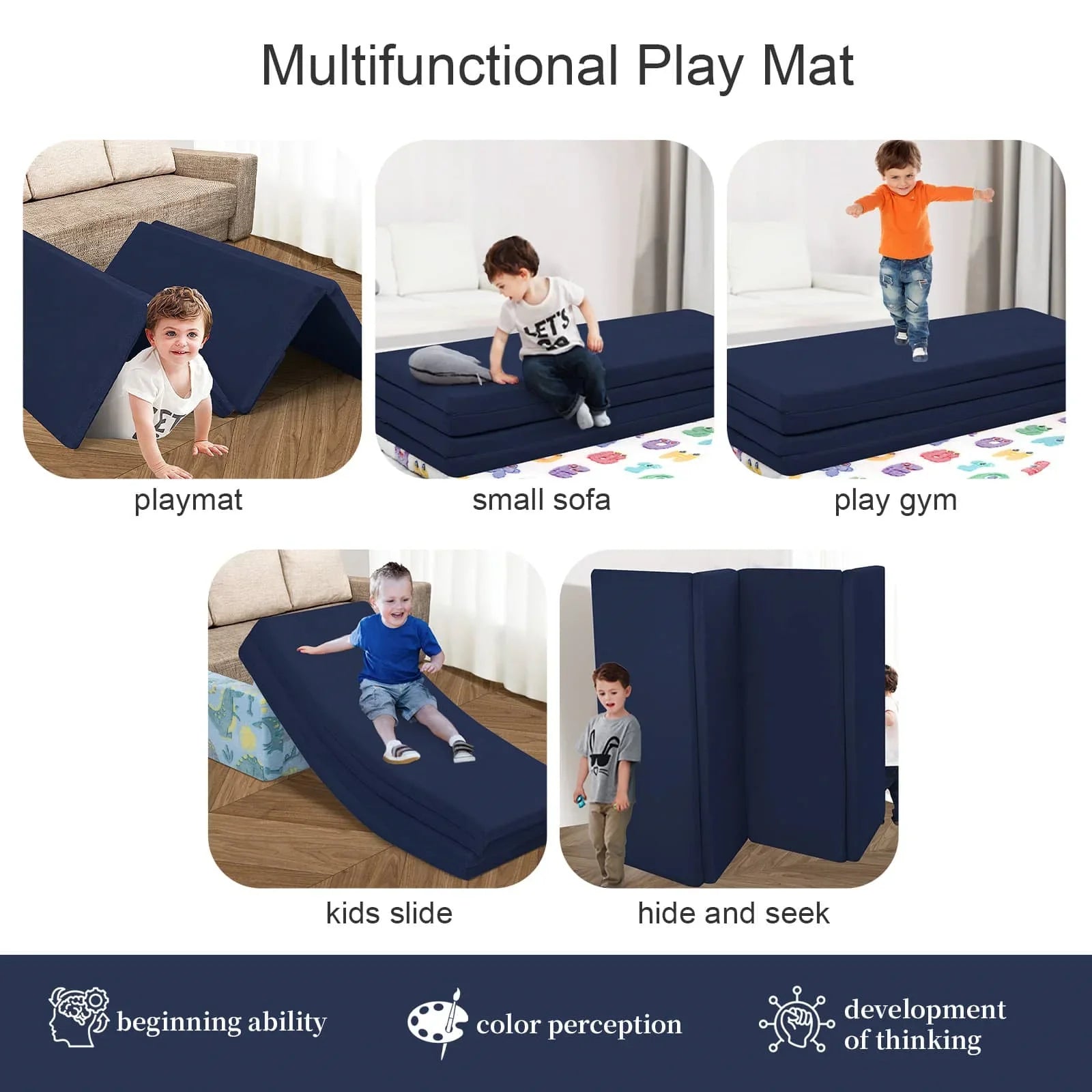 Glow Foam Baby Play Mat