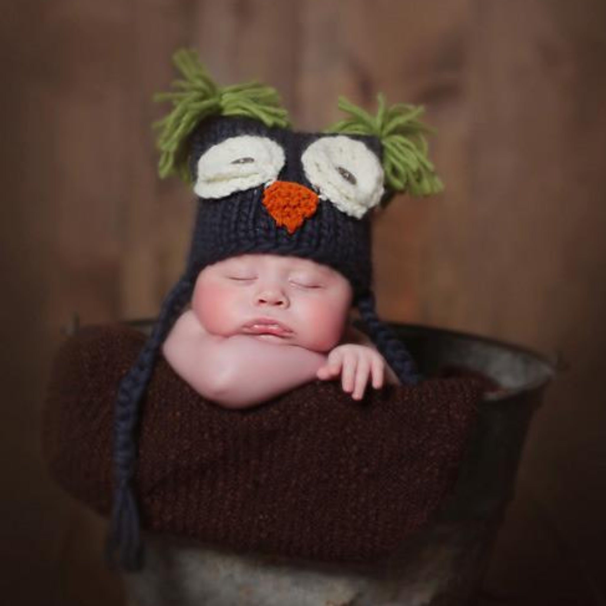 Otis Owl Knit Hat