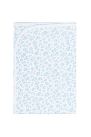 Blue Cheetah Print Blanket