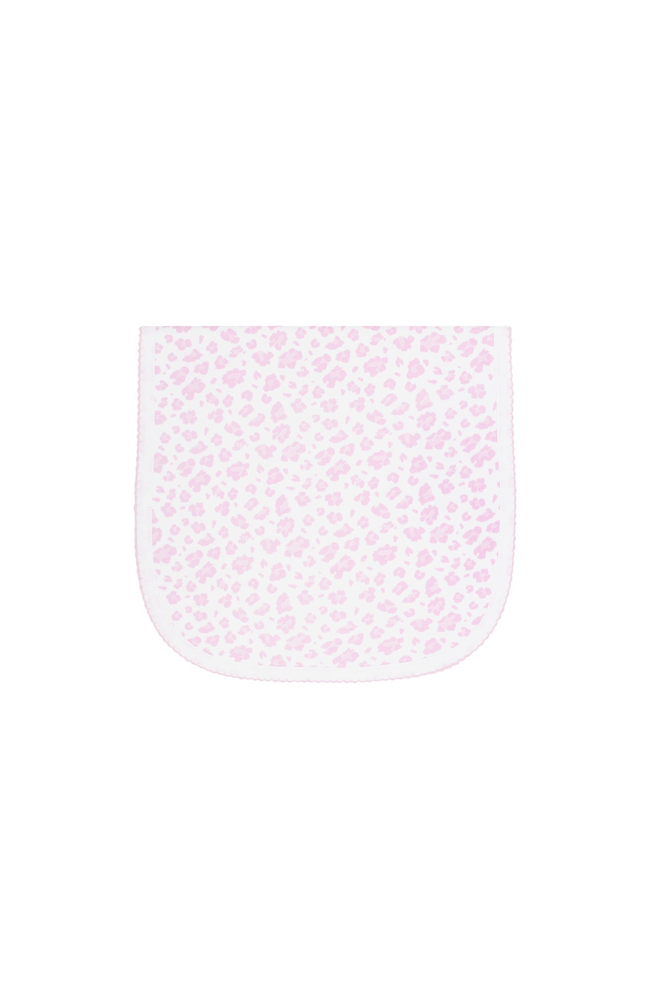 Pink Cheetah Print Burp Cloth