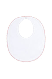 Pink Crochets Bib
