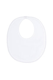 White Crochets Bib