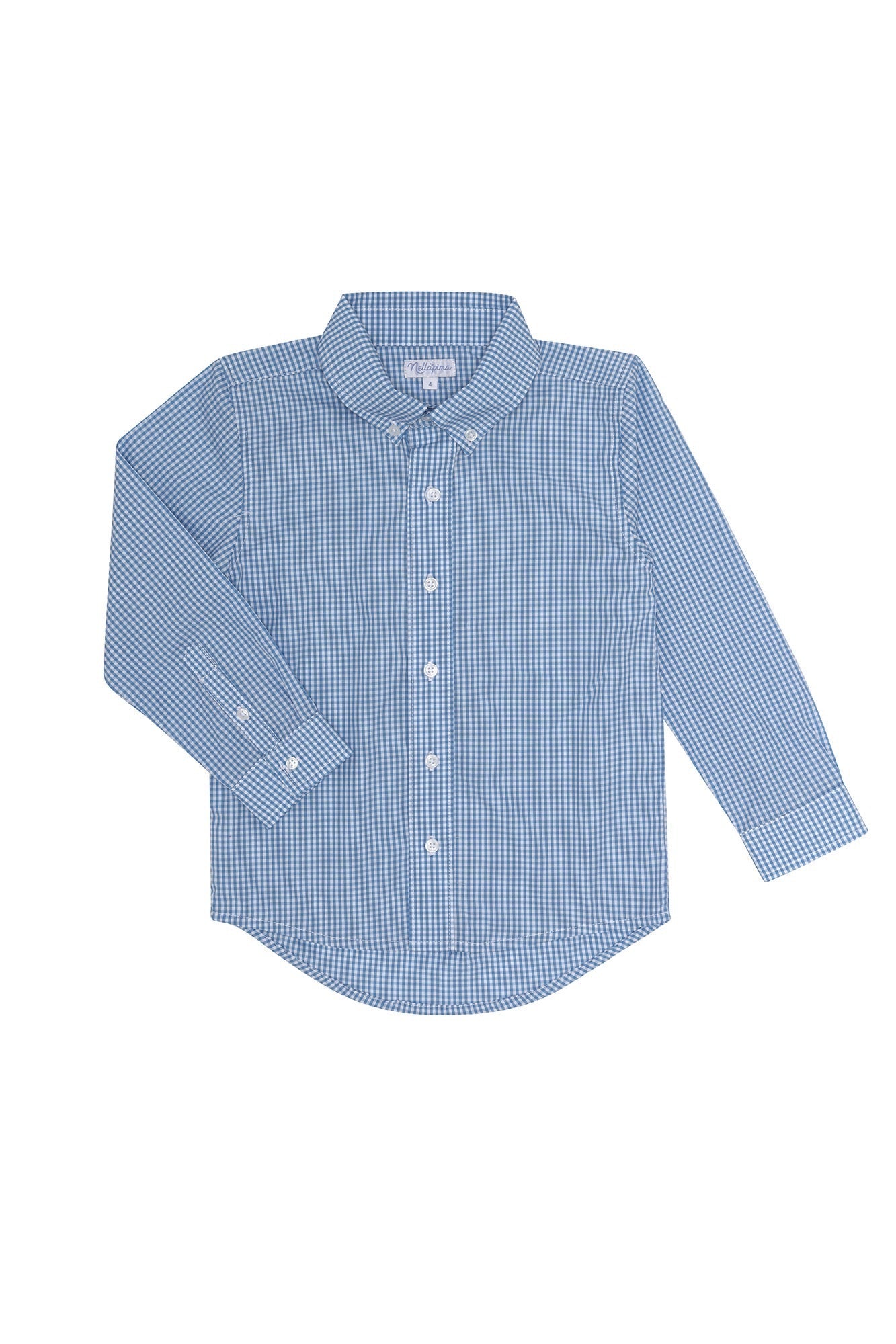 Blue Checks Long Sleeve Shirt