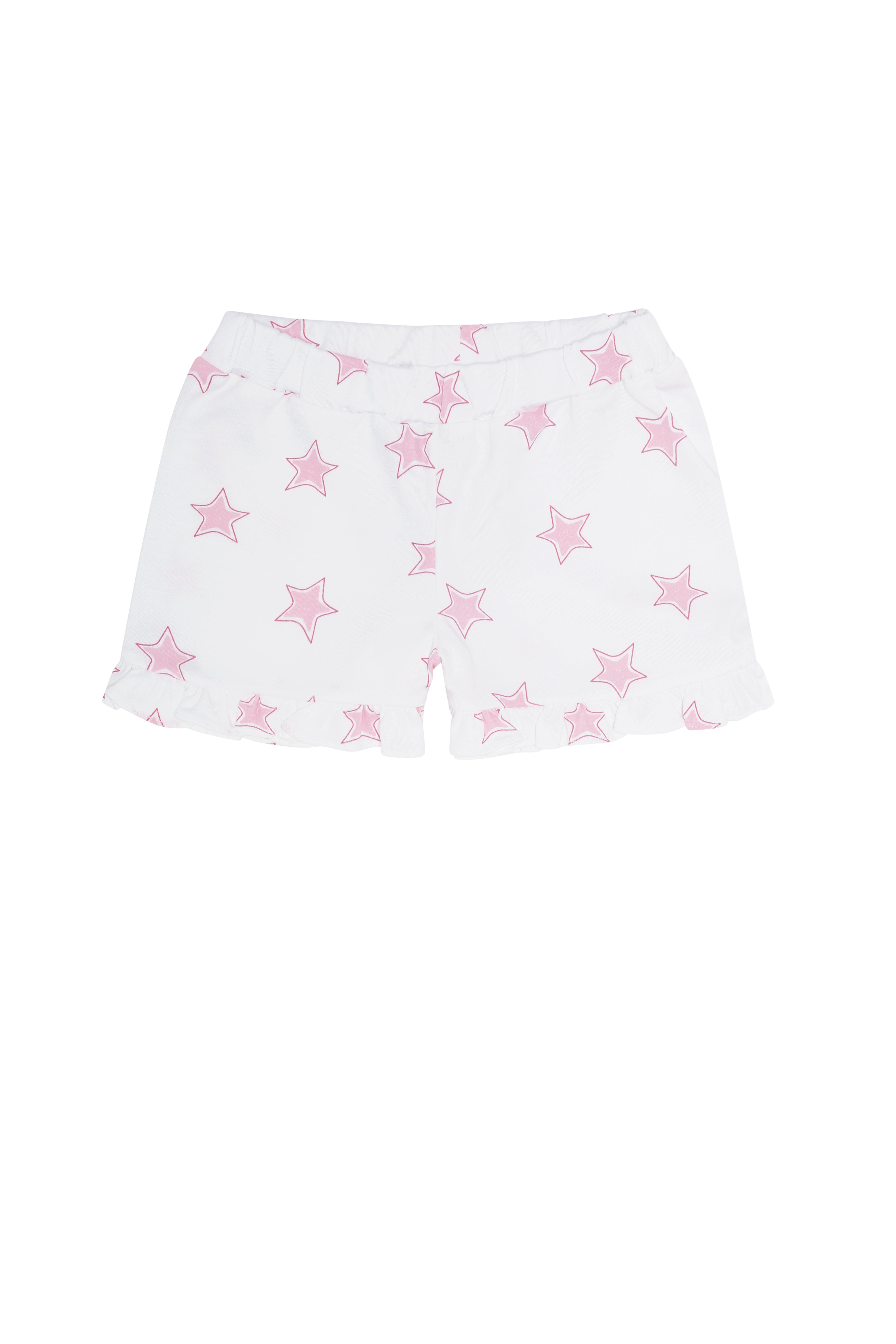 Pink Stars Short Set