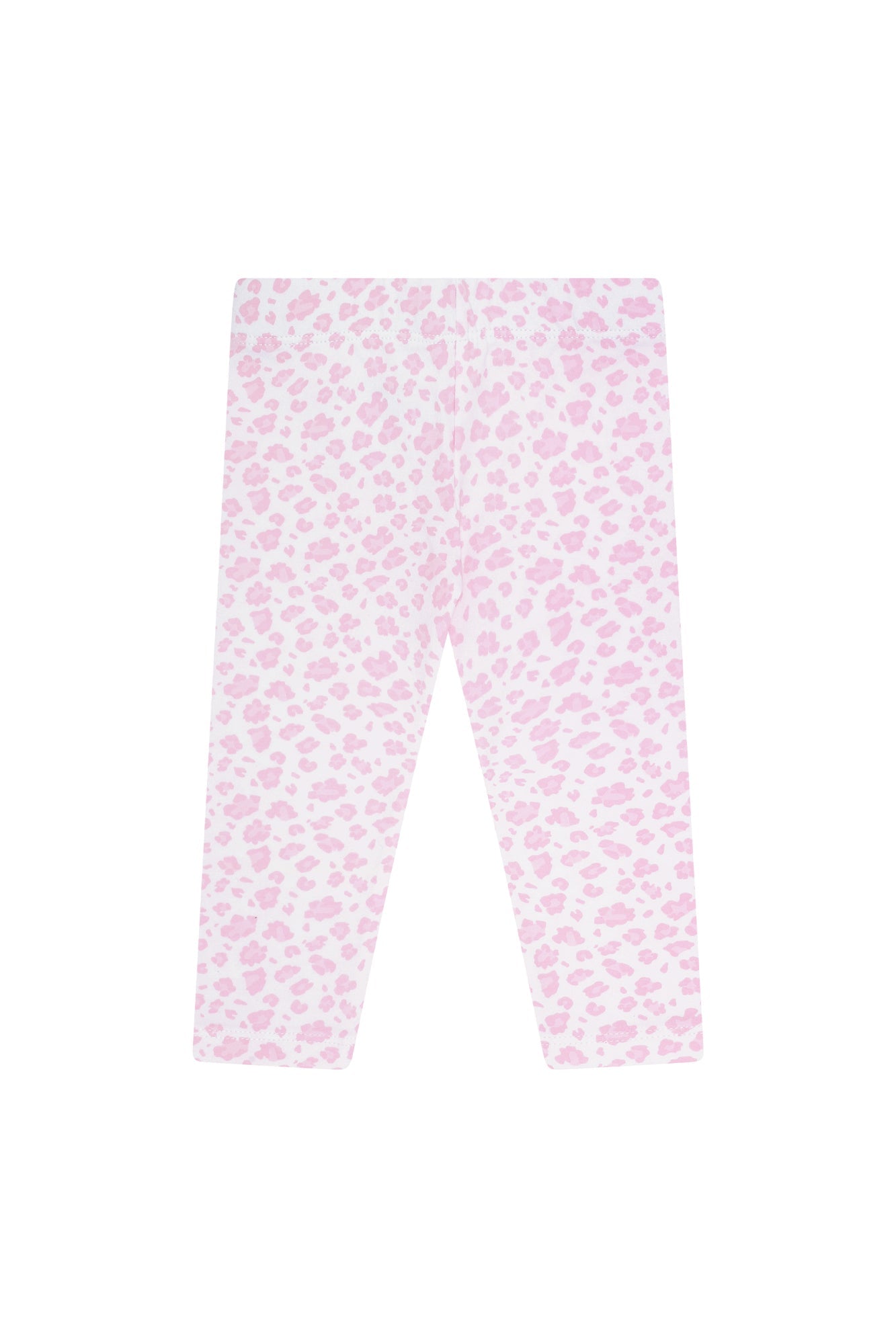 Pink Cheetah Tee-leggings Set