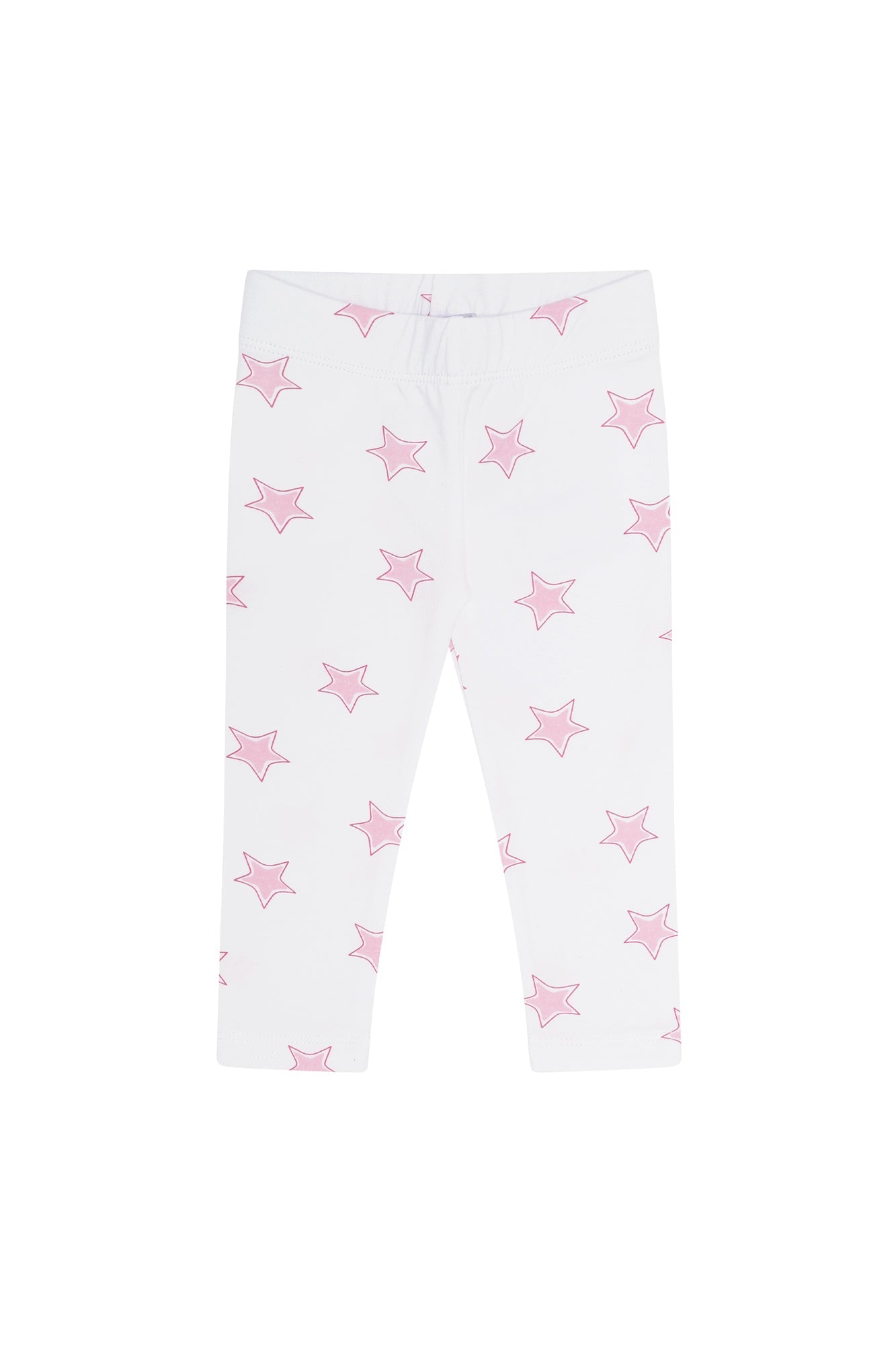 Pink Stars Tee-leggings Set