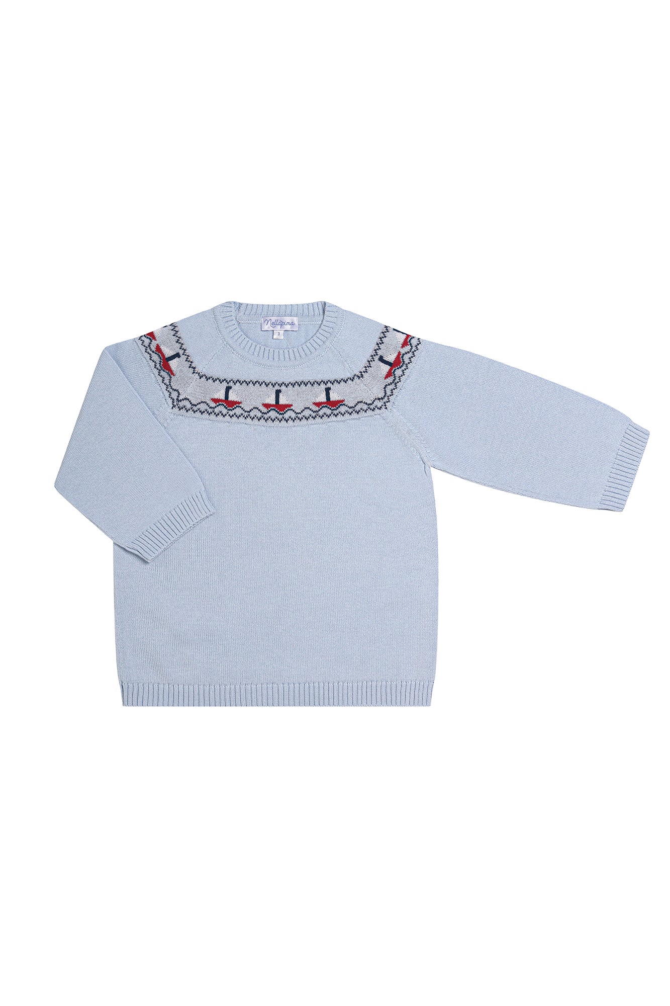 Sailboat Knit Sweater