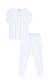 Blue Twirls Pajamas
