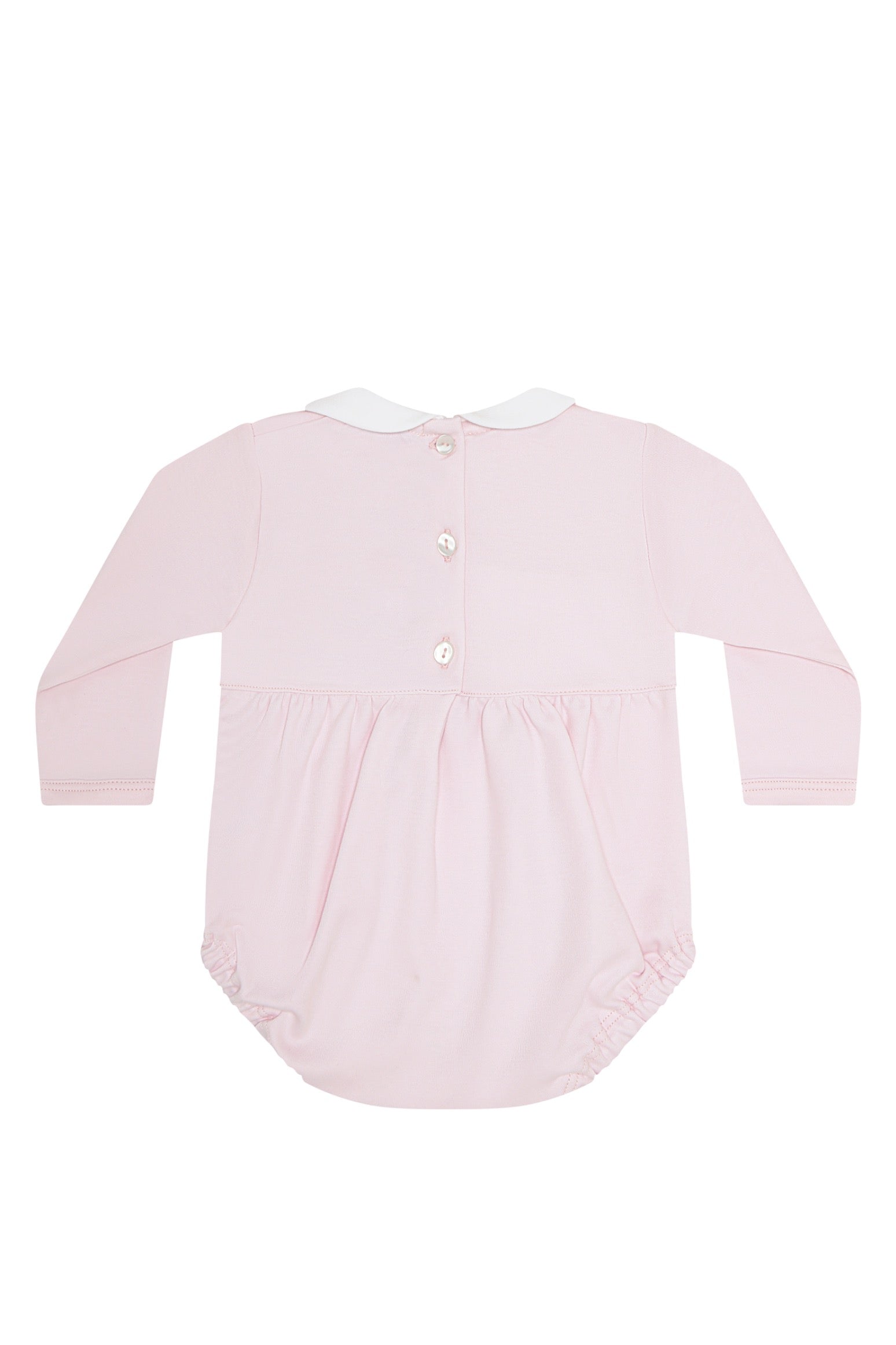 Charming Bows Embroidery Bubble Ls