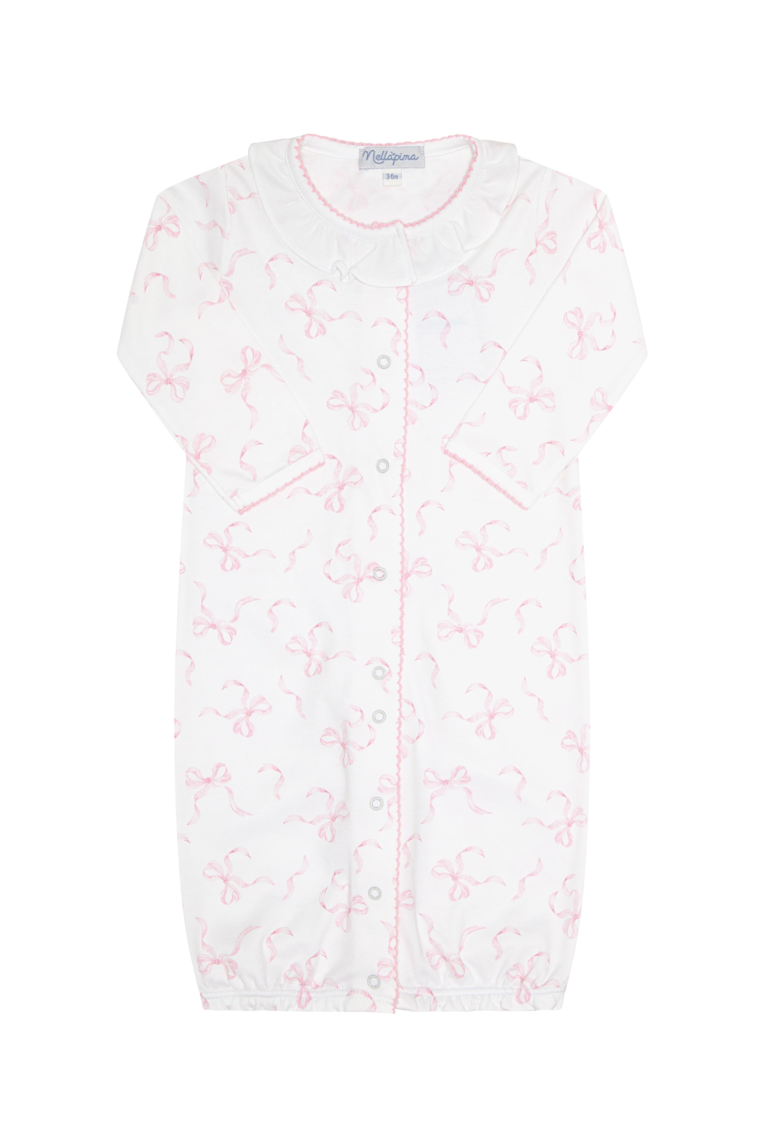 Charming Bows Print Converter Gown