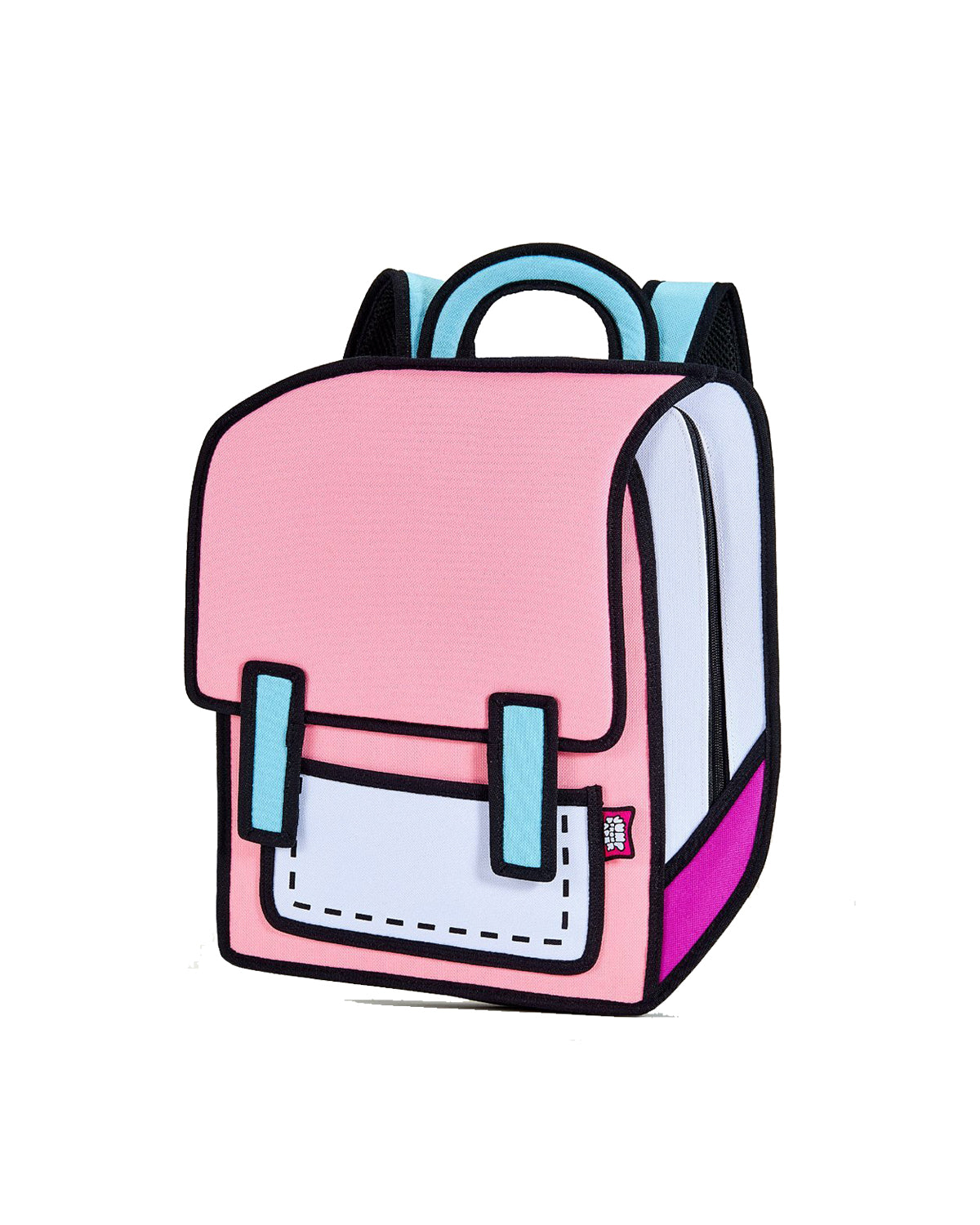 2d Backpack Spaceman Trip Pop Neon Pink