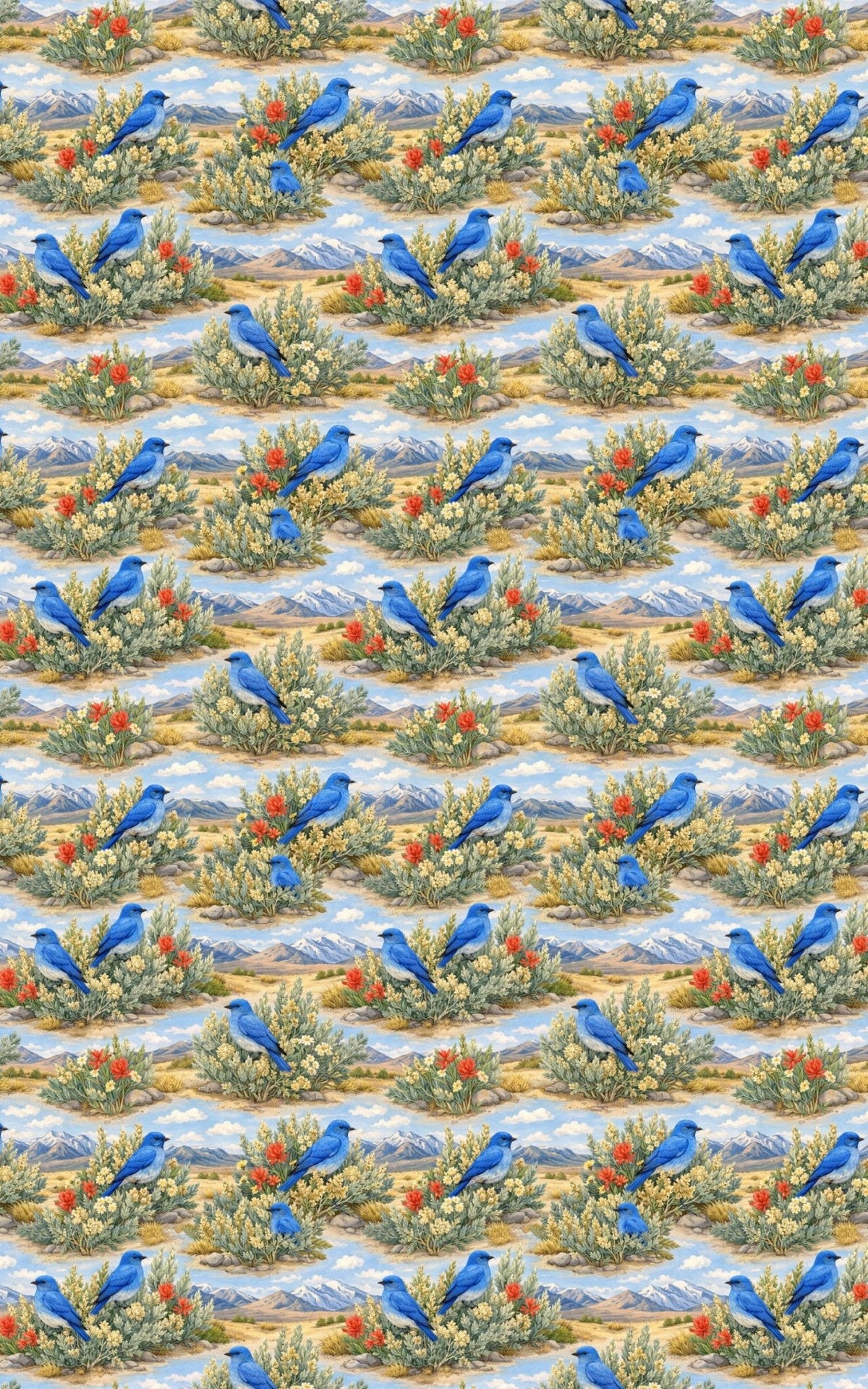 Nevada Flora & Fauna Wrapping Paper