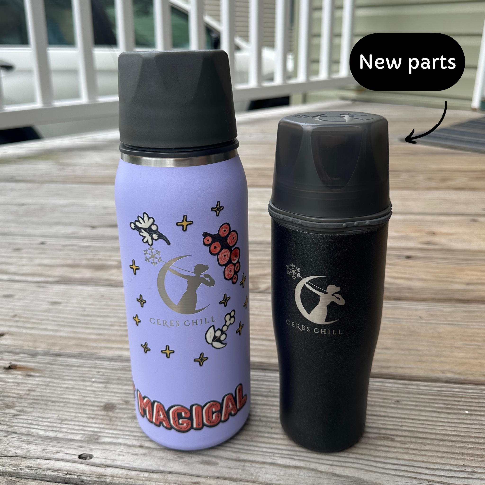 Replacement Upper Parts/collection Cup