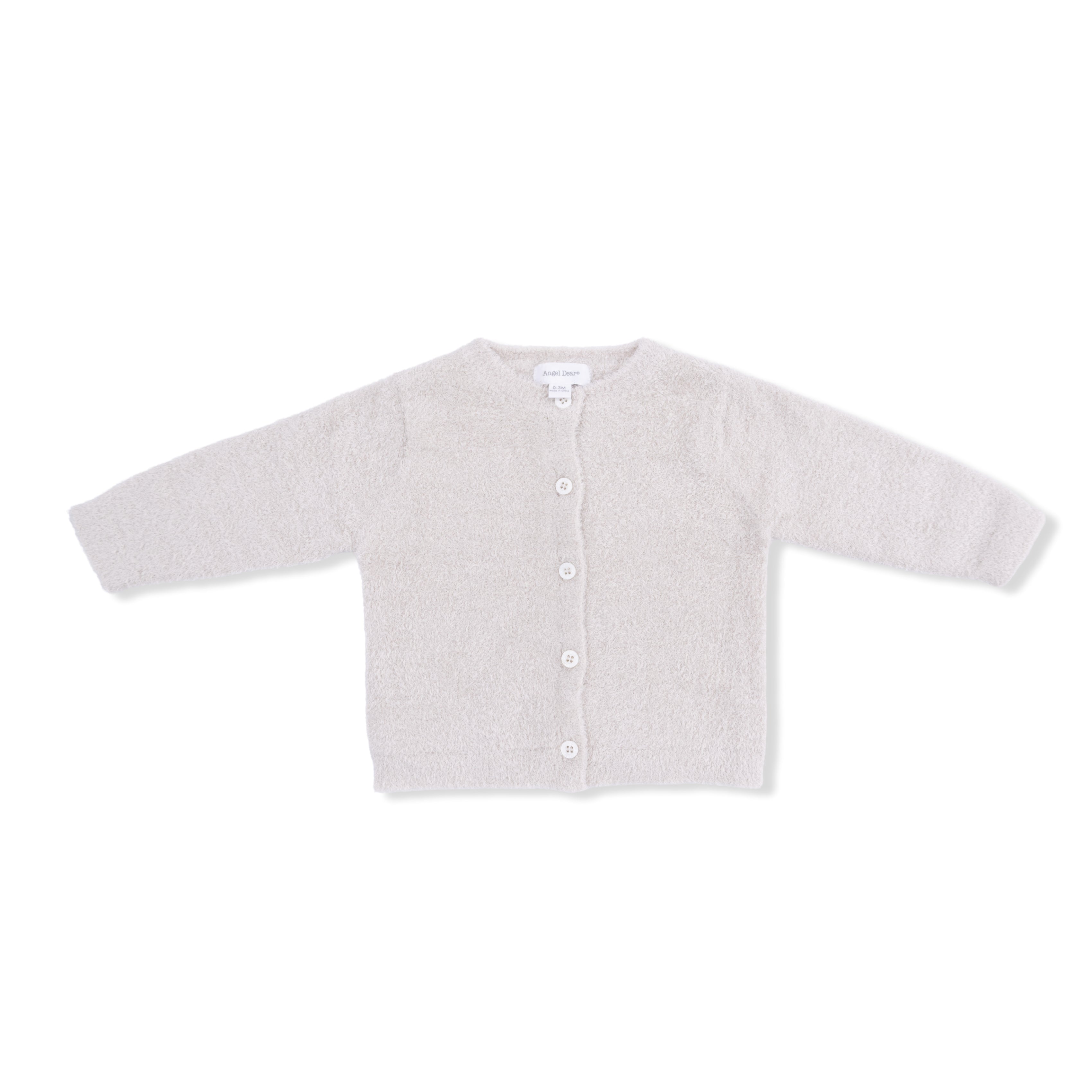 Chenille - Natural Button Down Cardigan 4 Piece Set