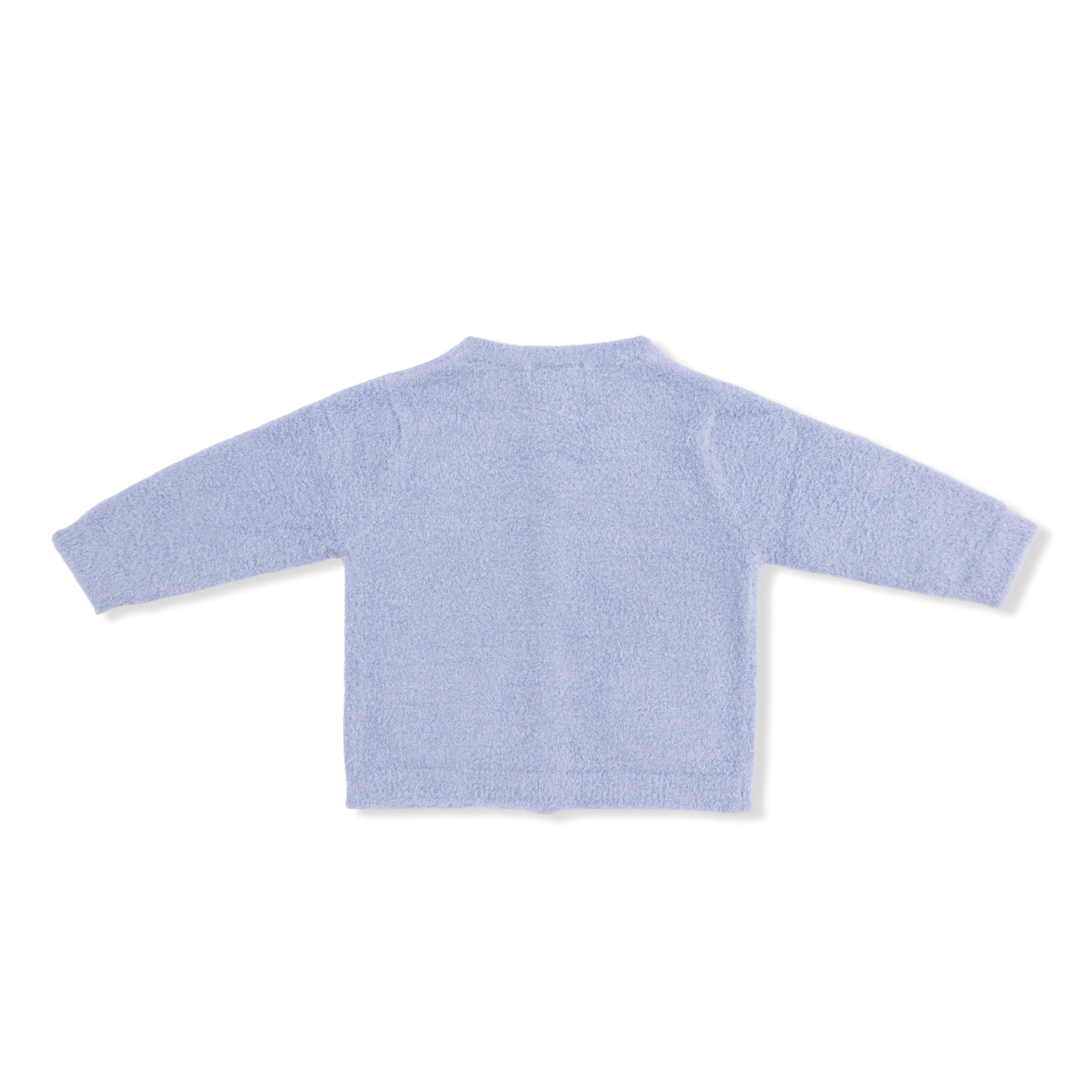 Chenille - Dusty Blue Button Down Cardigan 4 Piece Set