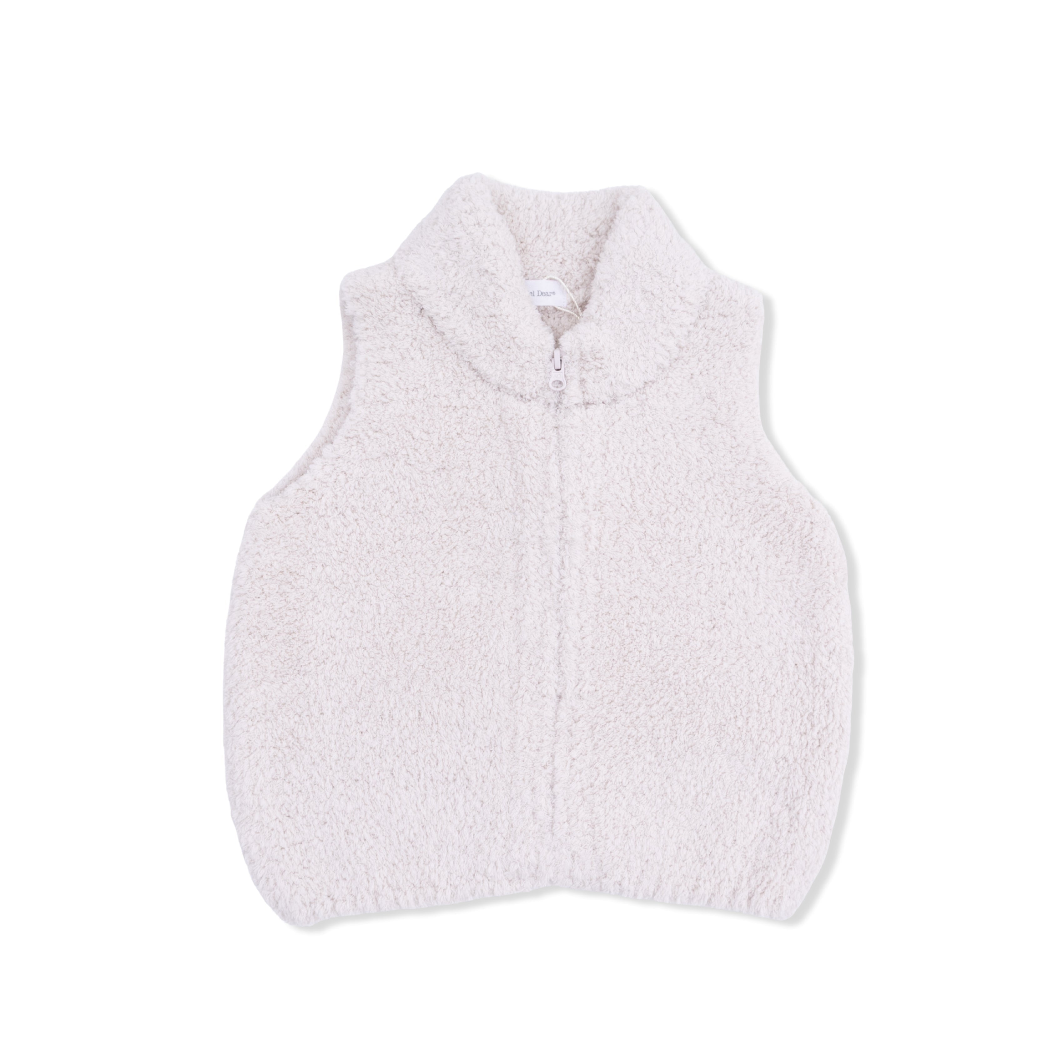 Chenille - Natural Vest