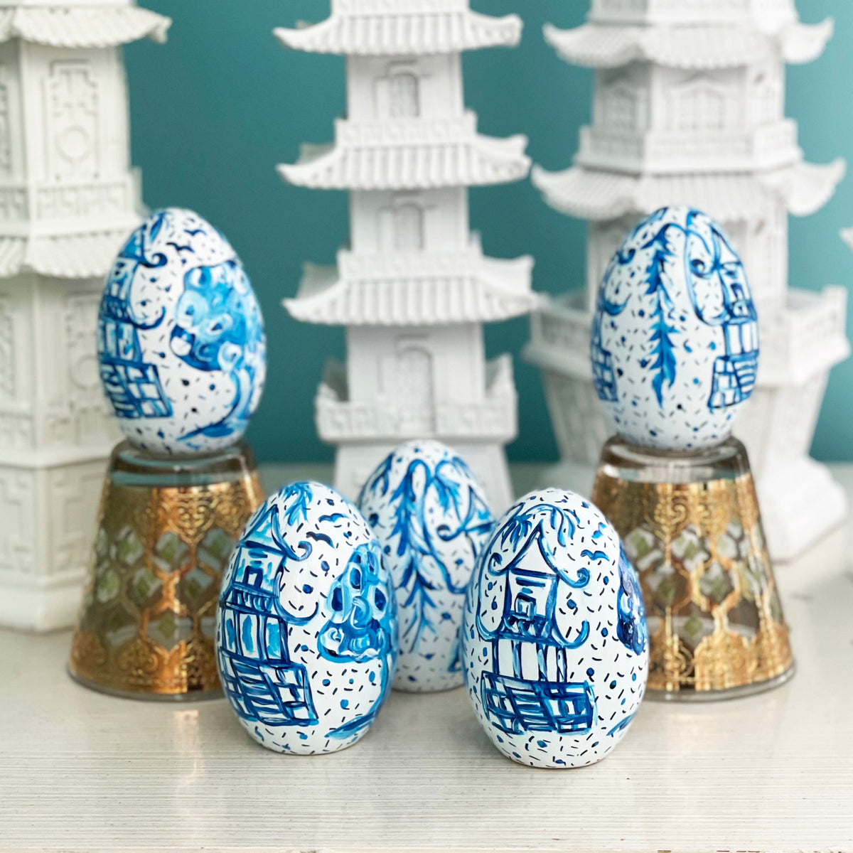 Chinoiserie Easter Eggs | Josil Paperie