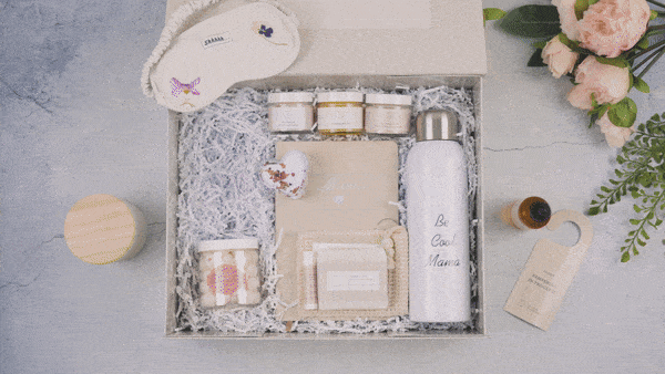 New Mom Gift, Pampering Natural Skincare Gift For New Mom