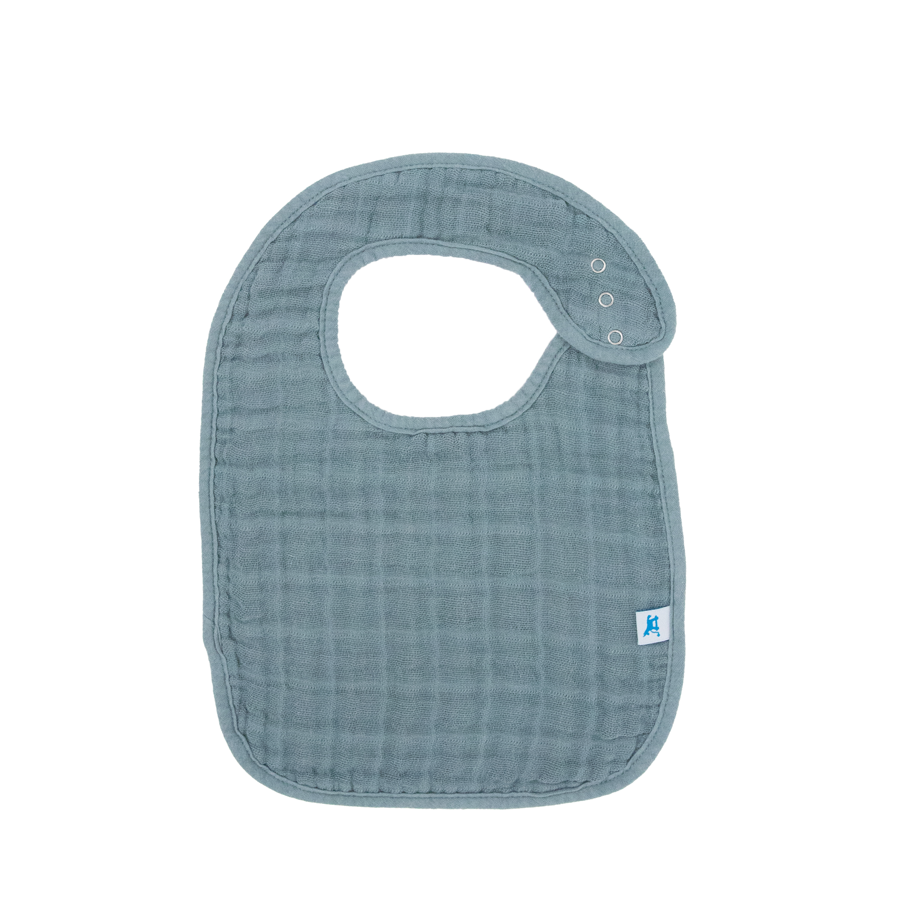 Cotton Muslin Classic Bib 3 Pack - Georgia Peach