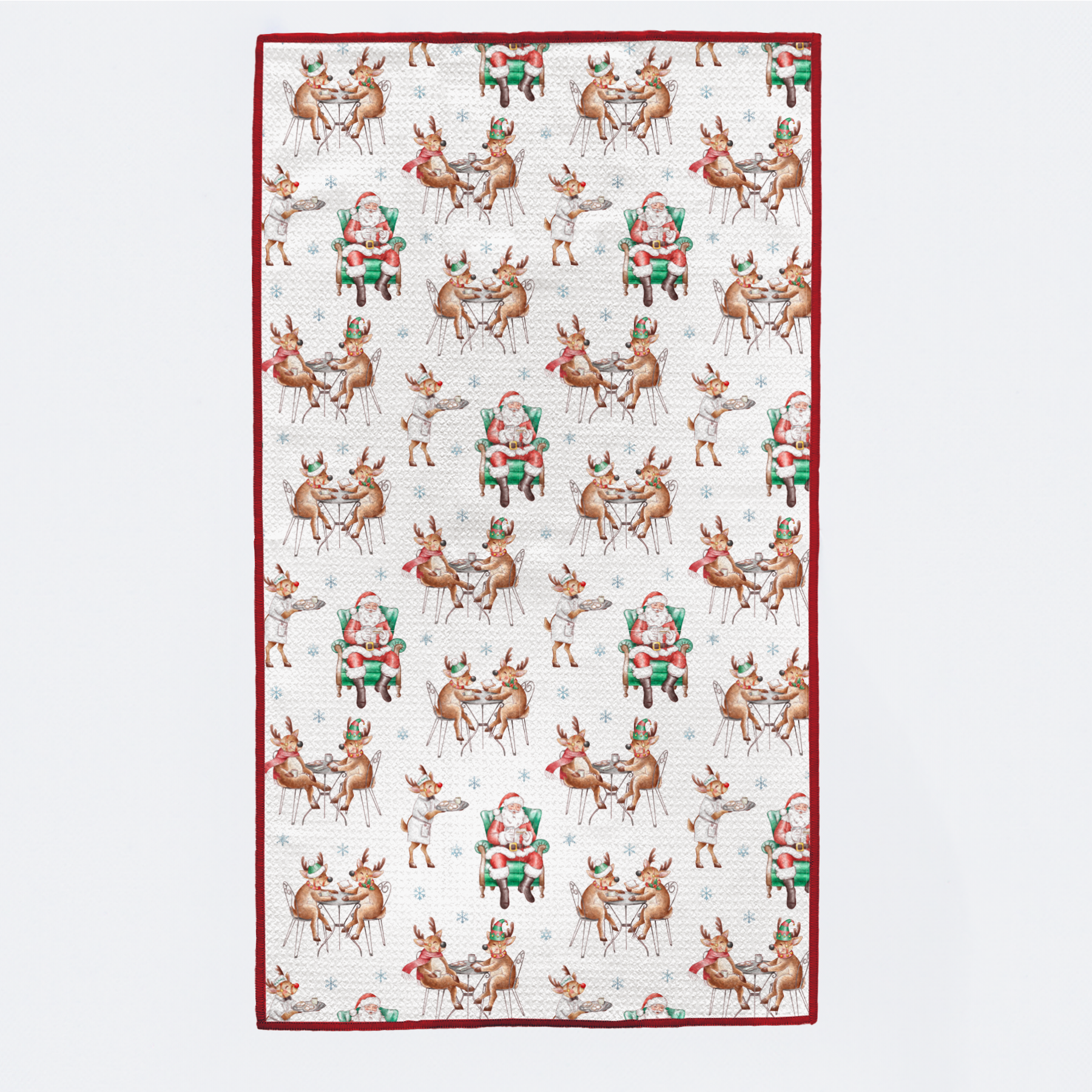 Breakfast With Santa Kitchen Towel