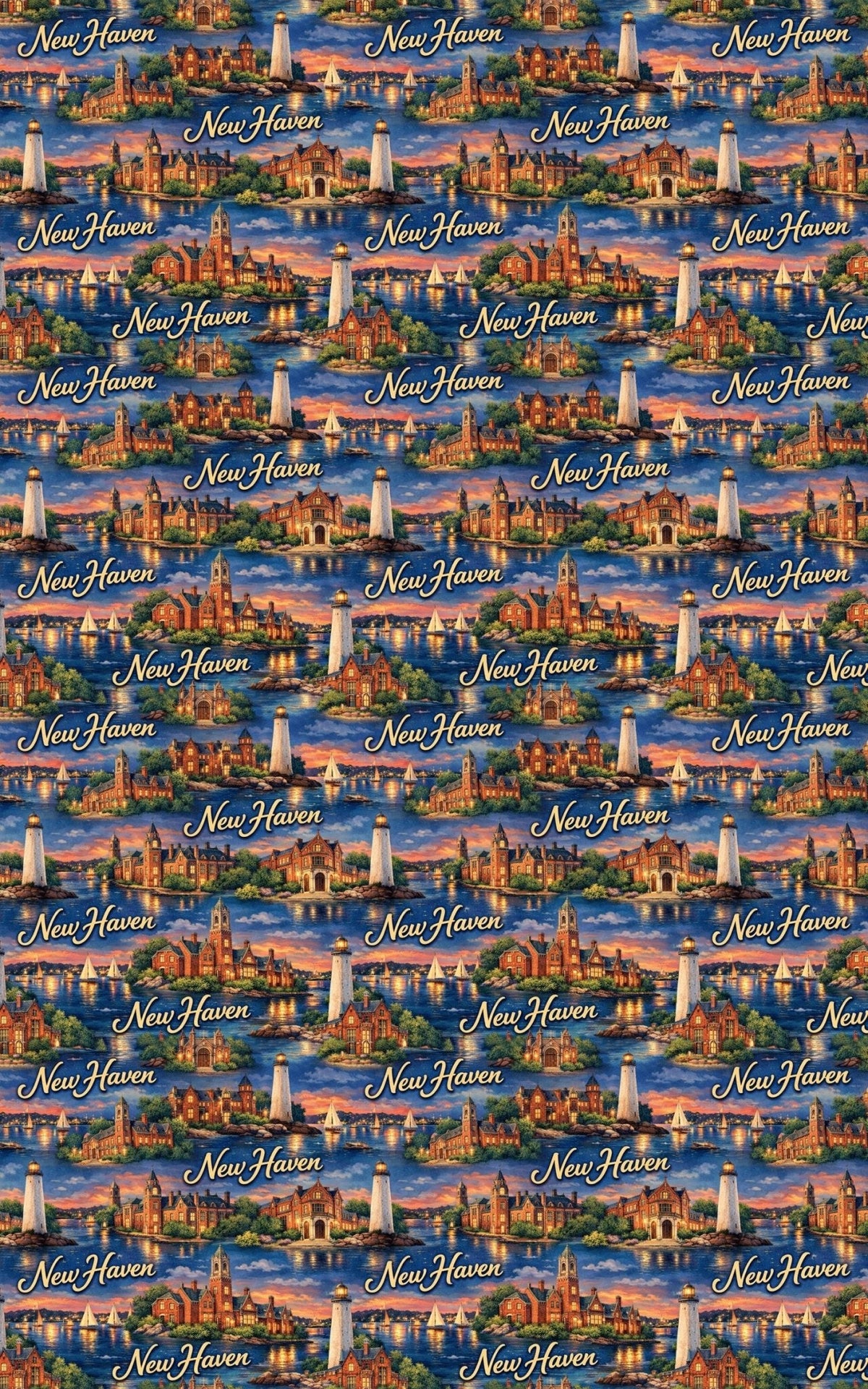 New Haven Ivy Harbor Wrapping Paper