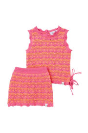 Sunset Knit Skort Set