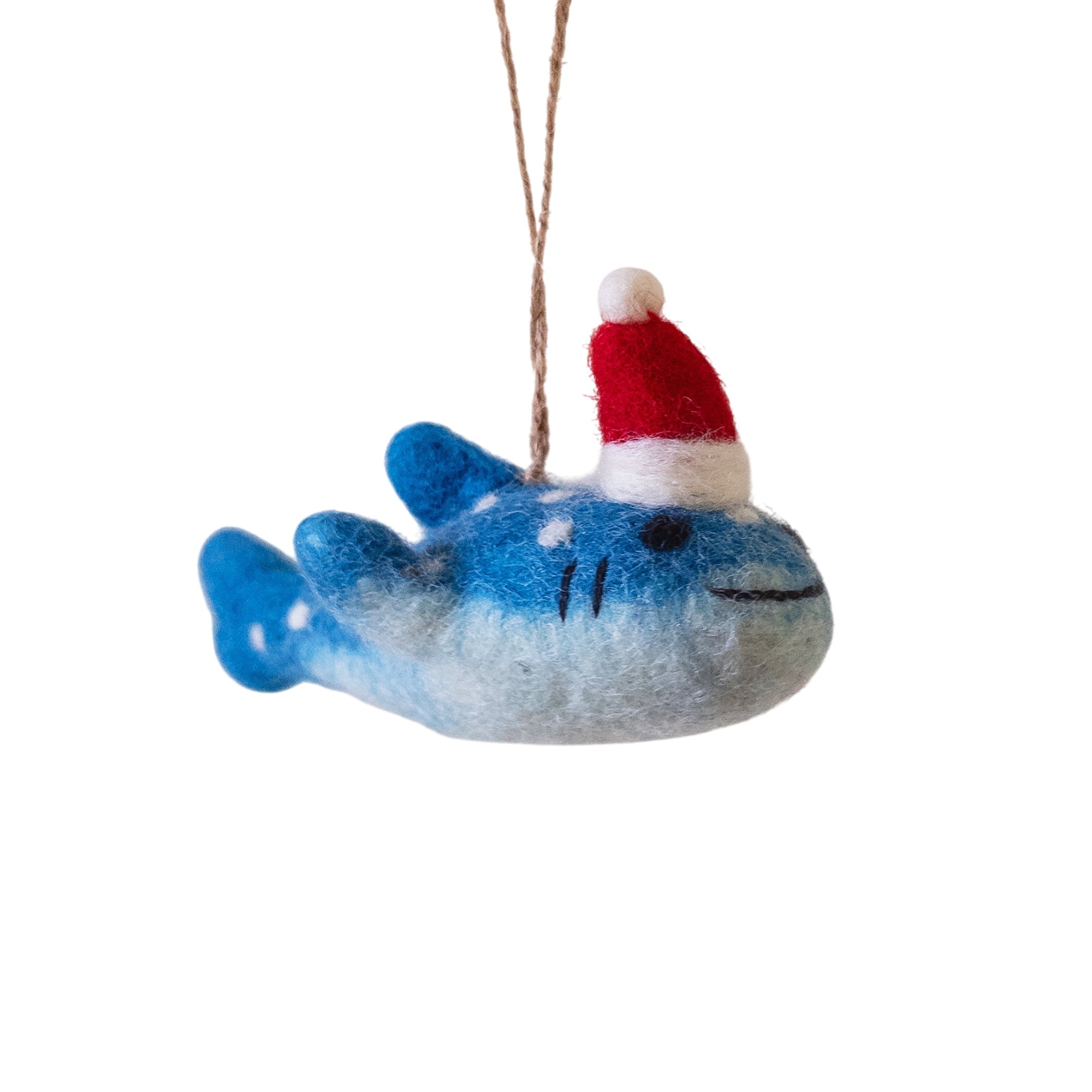 Felt Ornament - Smiley Whale Shark