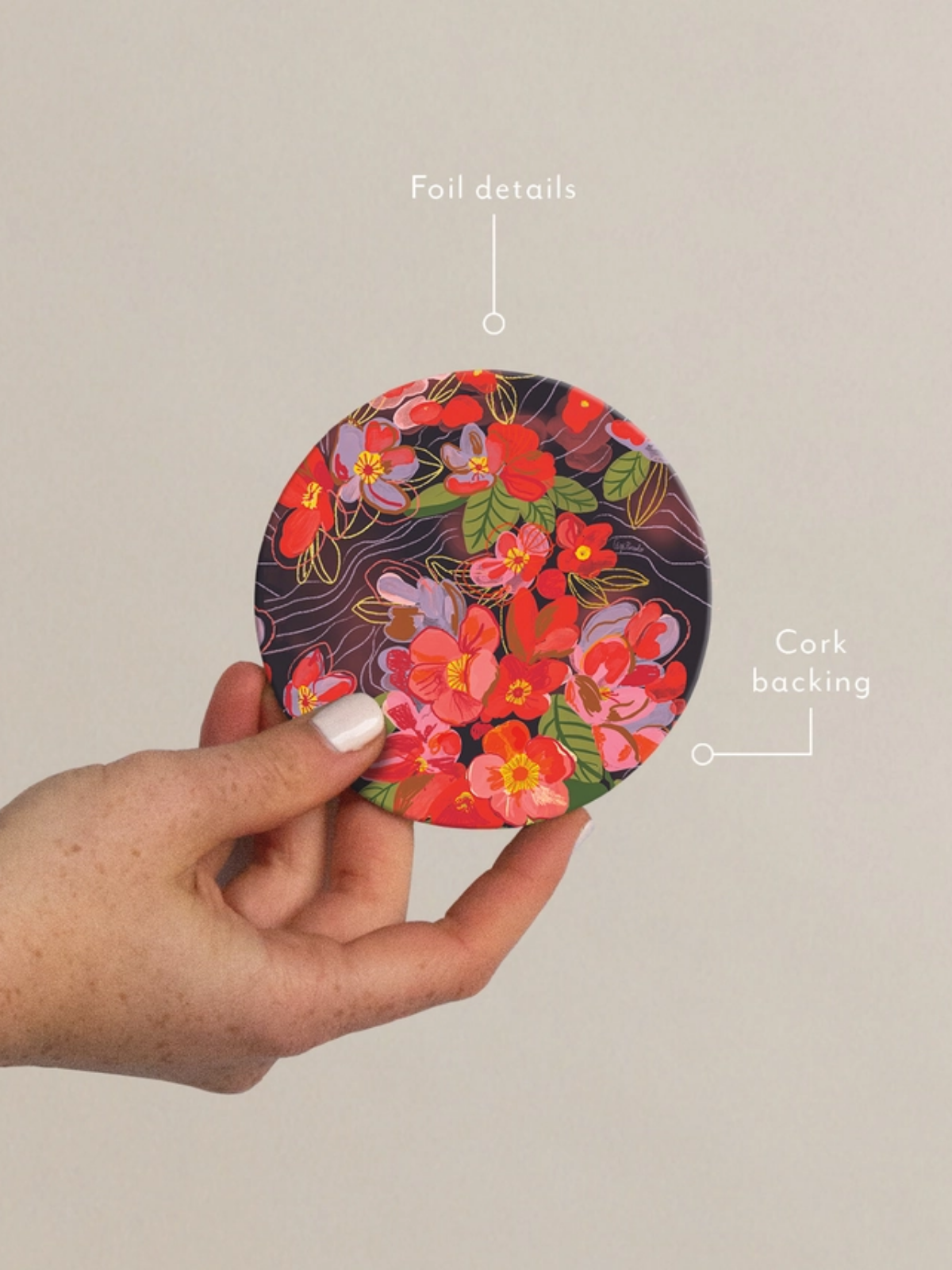 Bouquet Of Coasters - Mix And Match Florals