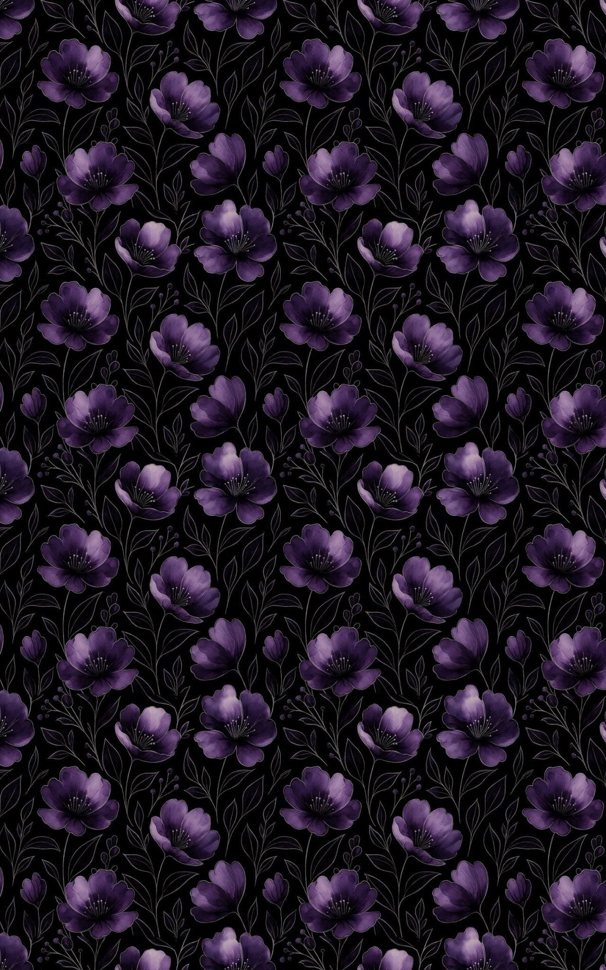 Nocturne Violette Wrapping Paper