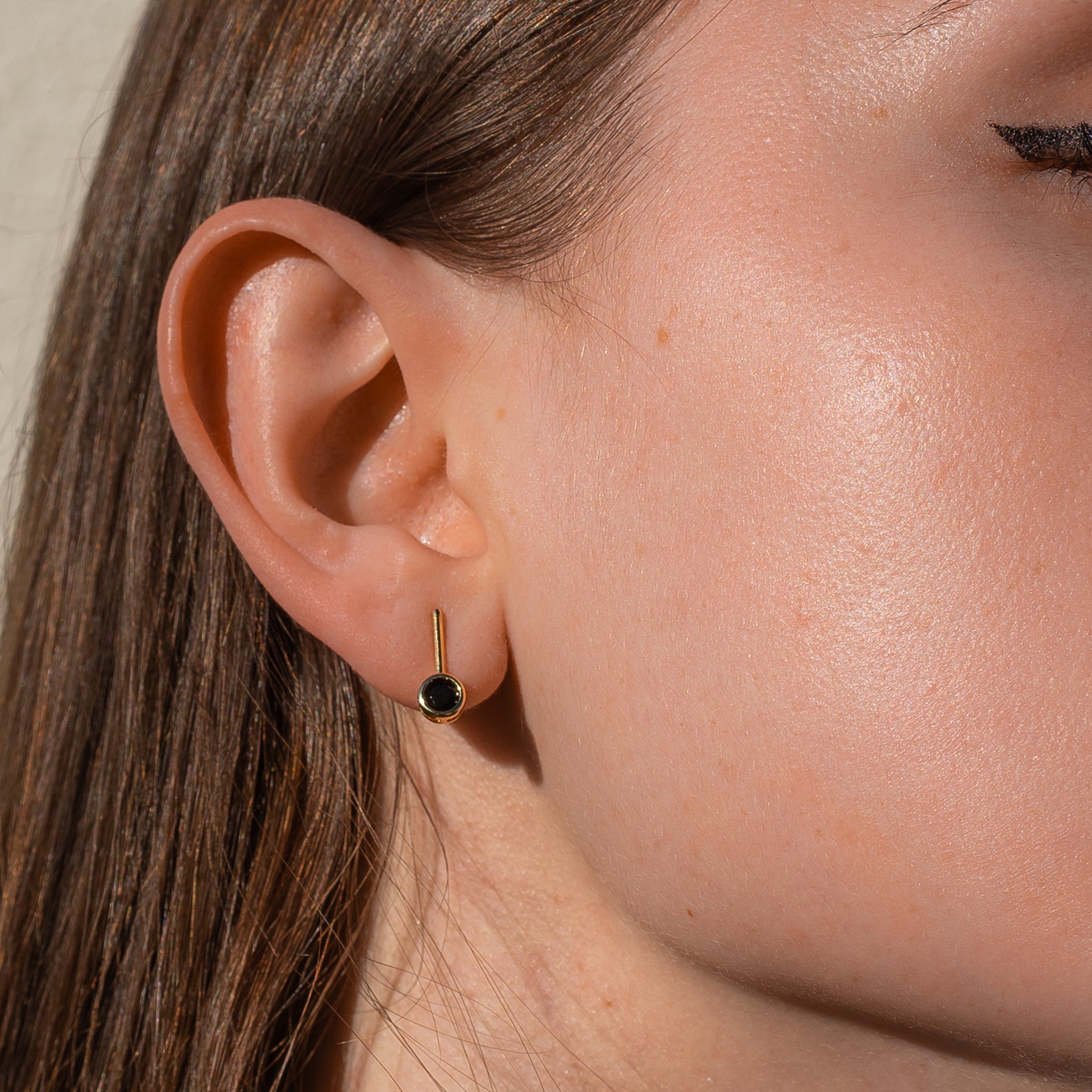 Noemi Black Earrings