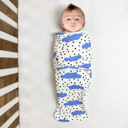 Blue Clouds Snugababe Swaddle™ Sleep Pod
