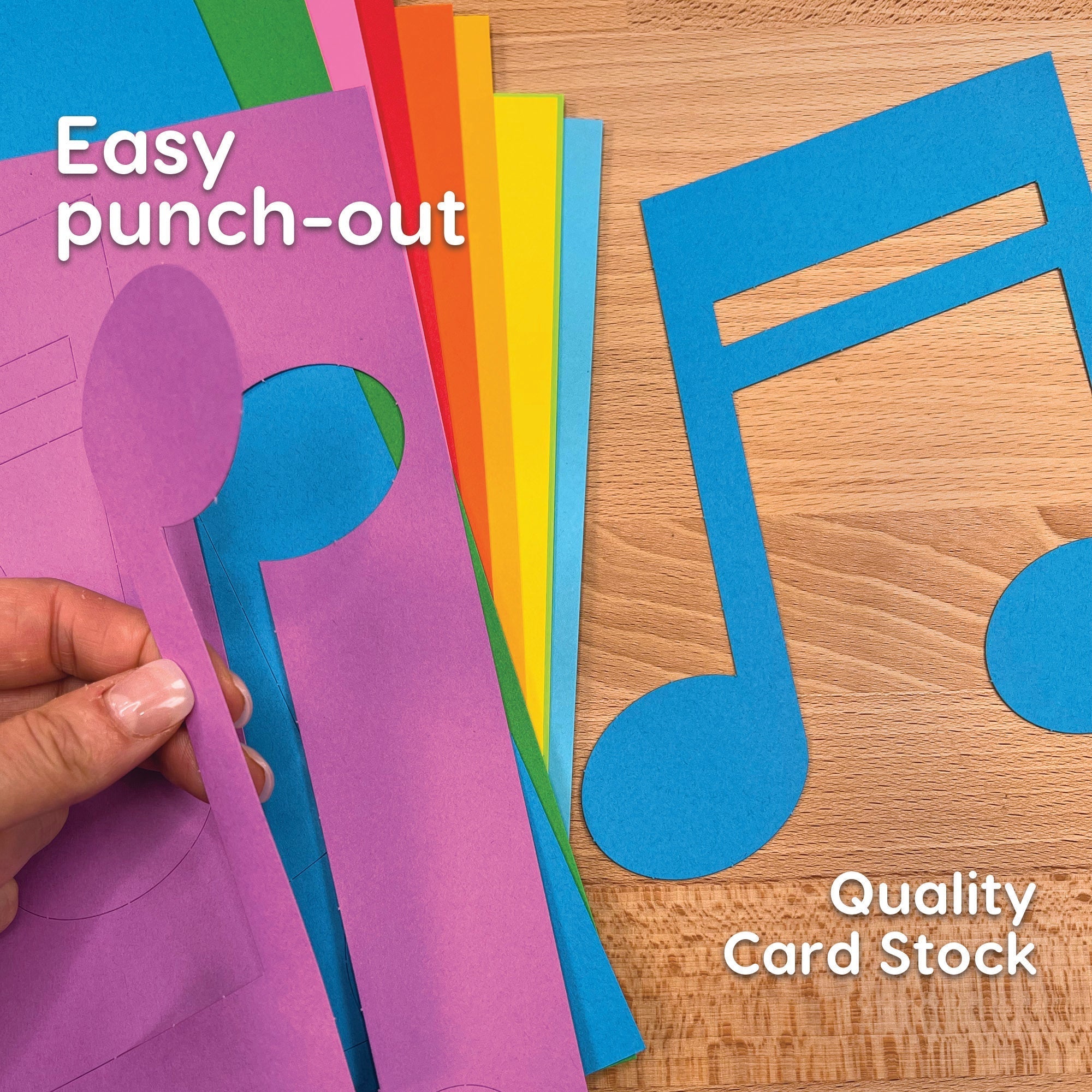 Music Notes Cutouts