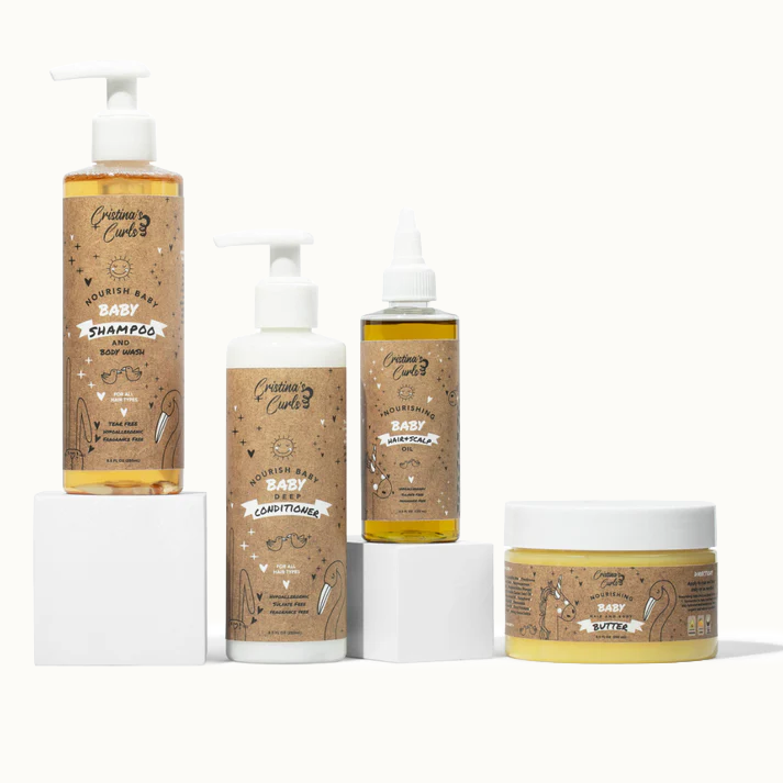 Nourishing Baby Hair & Body Bundle