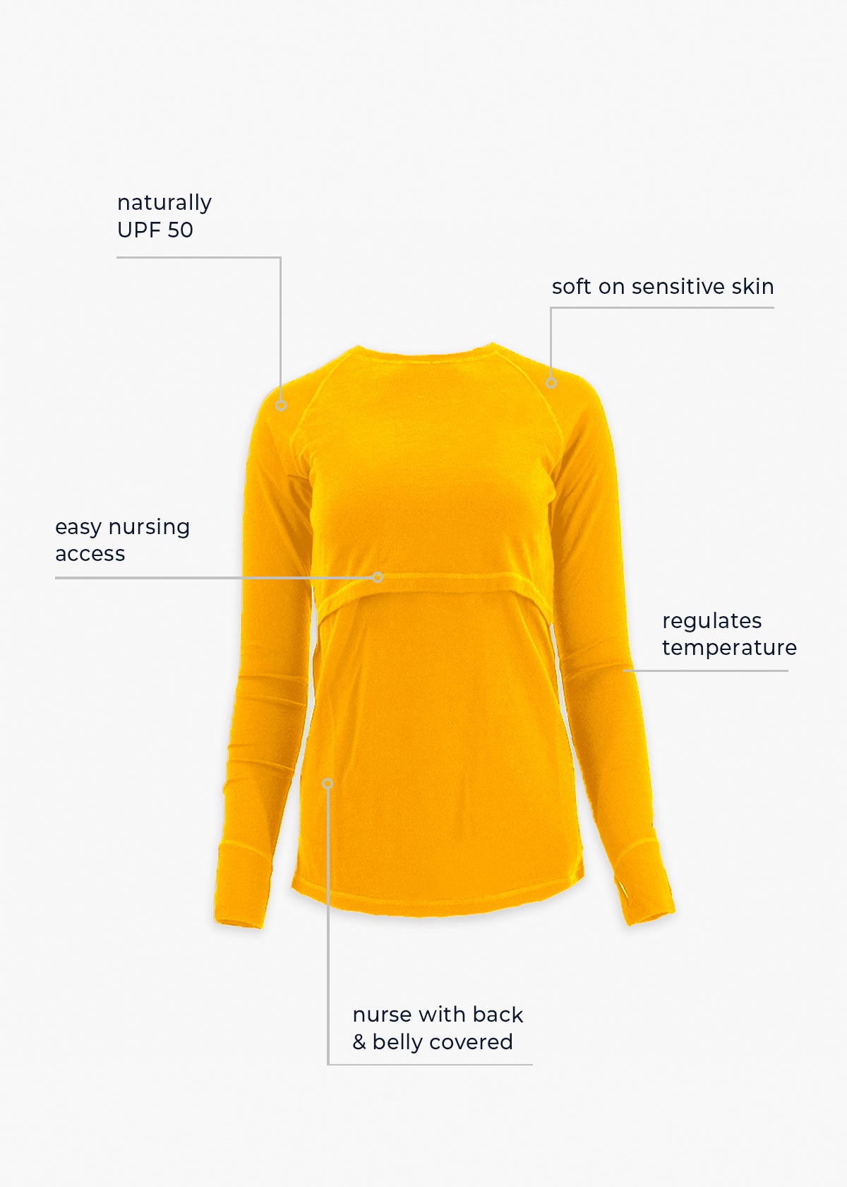Merino Nursing Long Sleeve