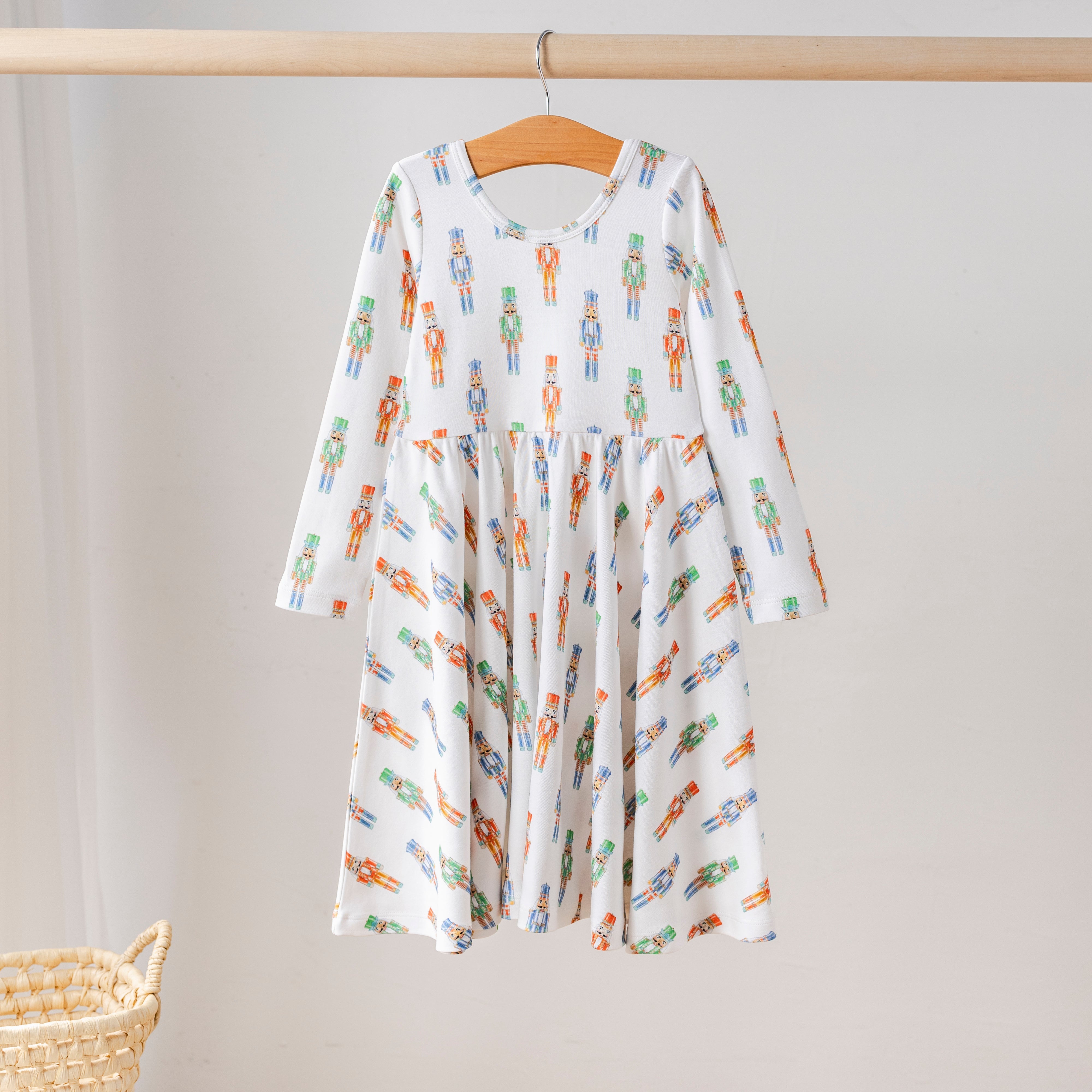 Nutty Or Nice Organic Cotton Dress For Kids