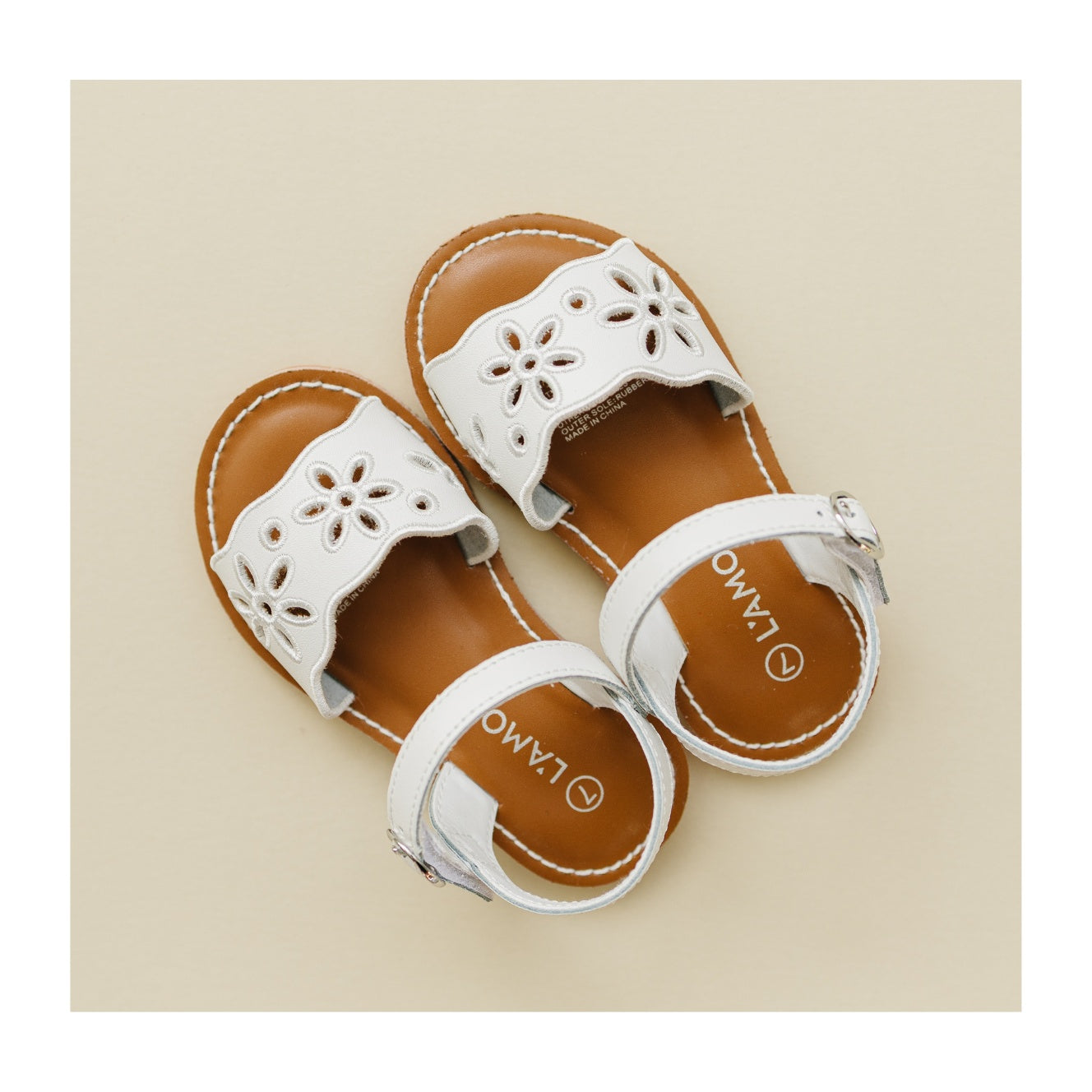 Augusta Embroidered Sandal