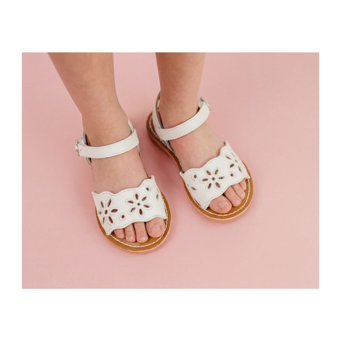 Augusta Embroidered Sandal