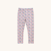 Nylon Leggings In Floral