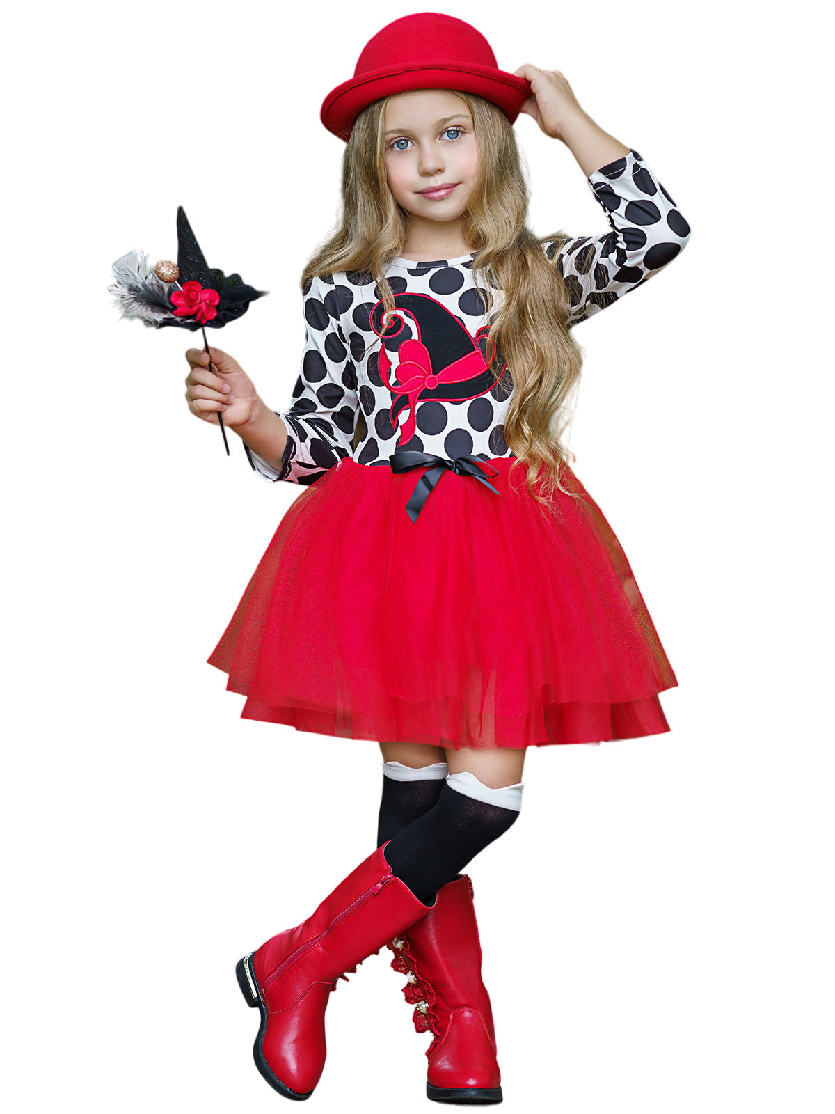 Be Witched Polka Dot Tutu Dress