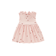 Fit & Flare Jersey Dress | Pink