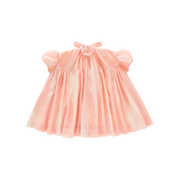 Tent Dress With Puff Sleeves | Pink