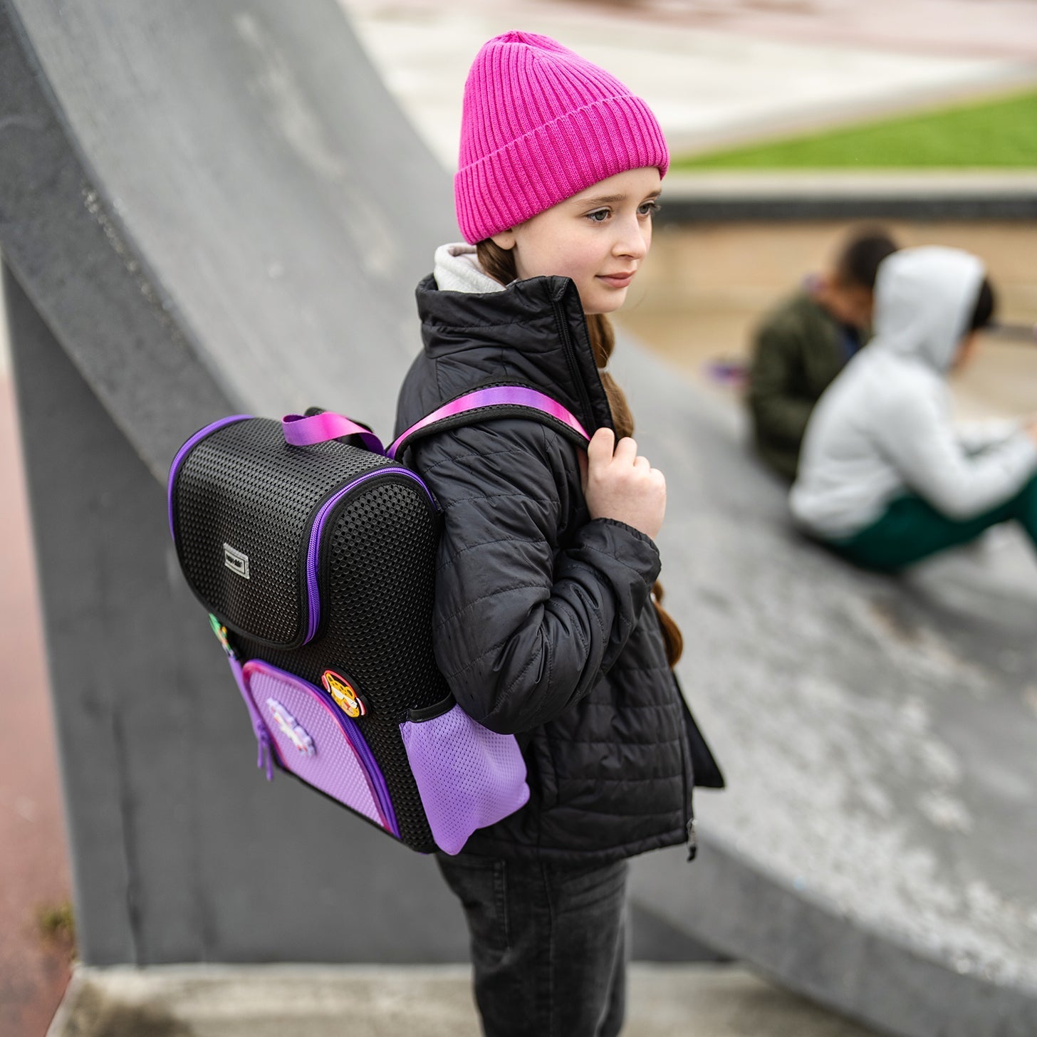 Student Backpack Grape Fizz