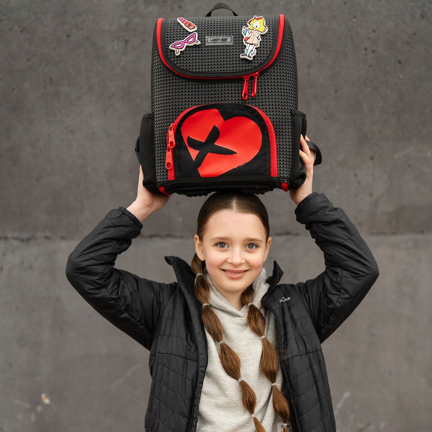 Student Backpack Red Heart - Limited Edition