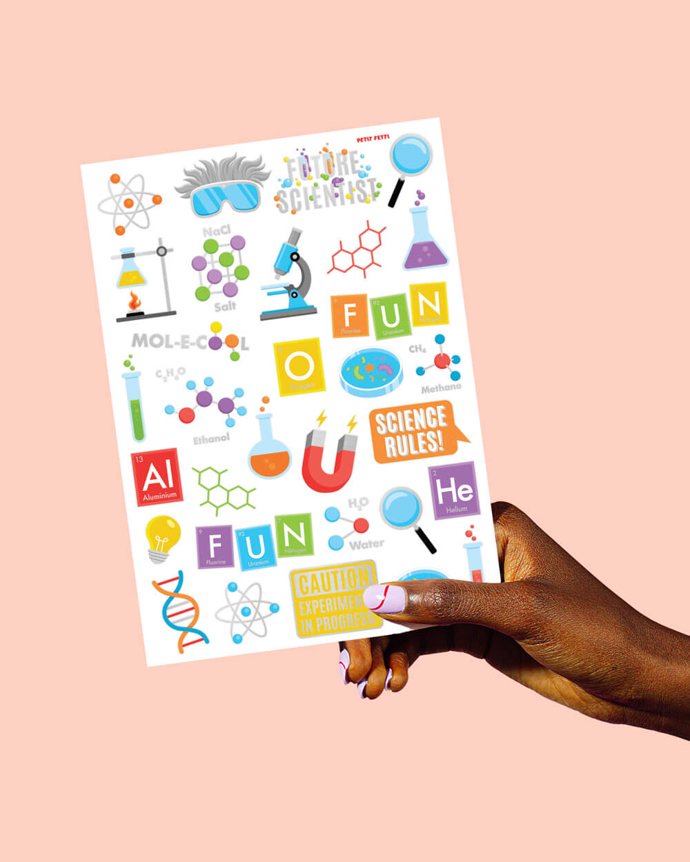 Mol-e-cool Tats - 62 Foil Temporary Tattoos