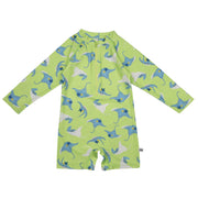 Baby/toddler Rash Guard One Piece Printed Swimsuit - Sid The Stingray **pre-order (orders Will Ship In Full Early March '25)**