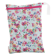 On-the-go Wet Bag - Aqua Floral